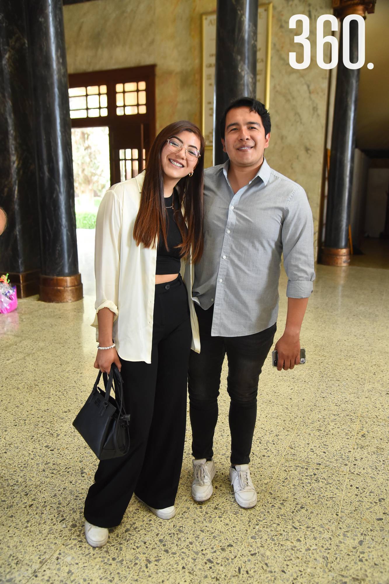 $!Sofía López y Edmundo Mendoza.