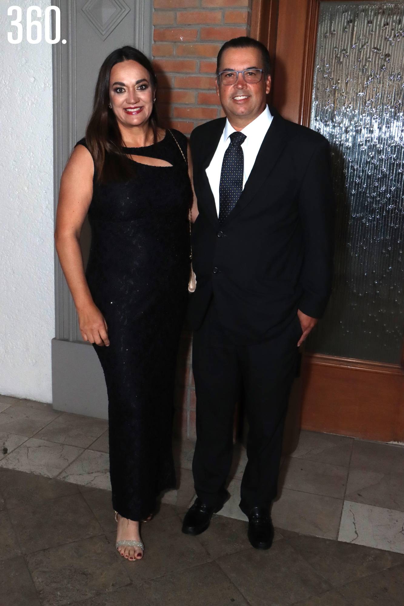 $!Gloria Gómez y Emérico Pedraza.