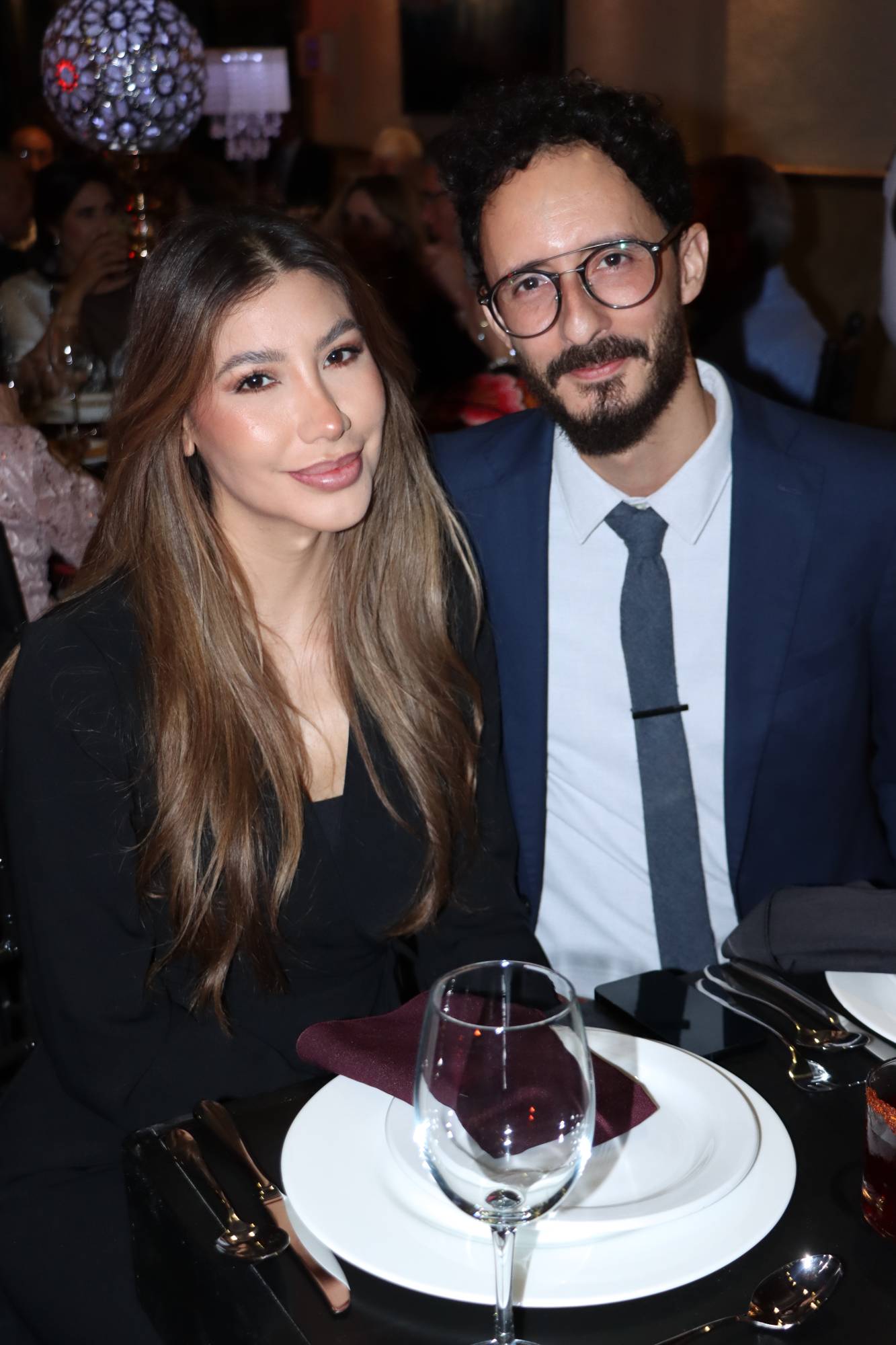 $!Maryam y Sergio Pedraza.