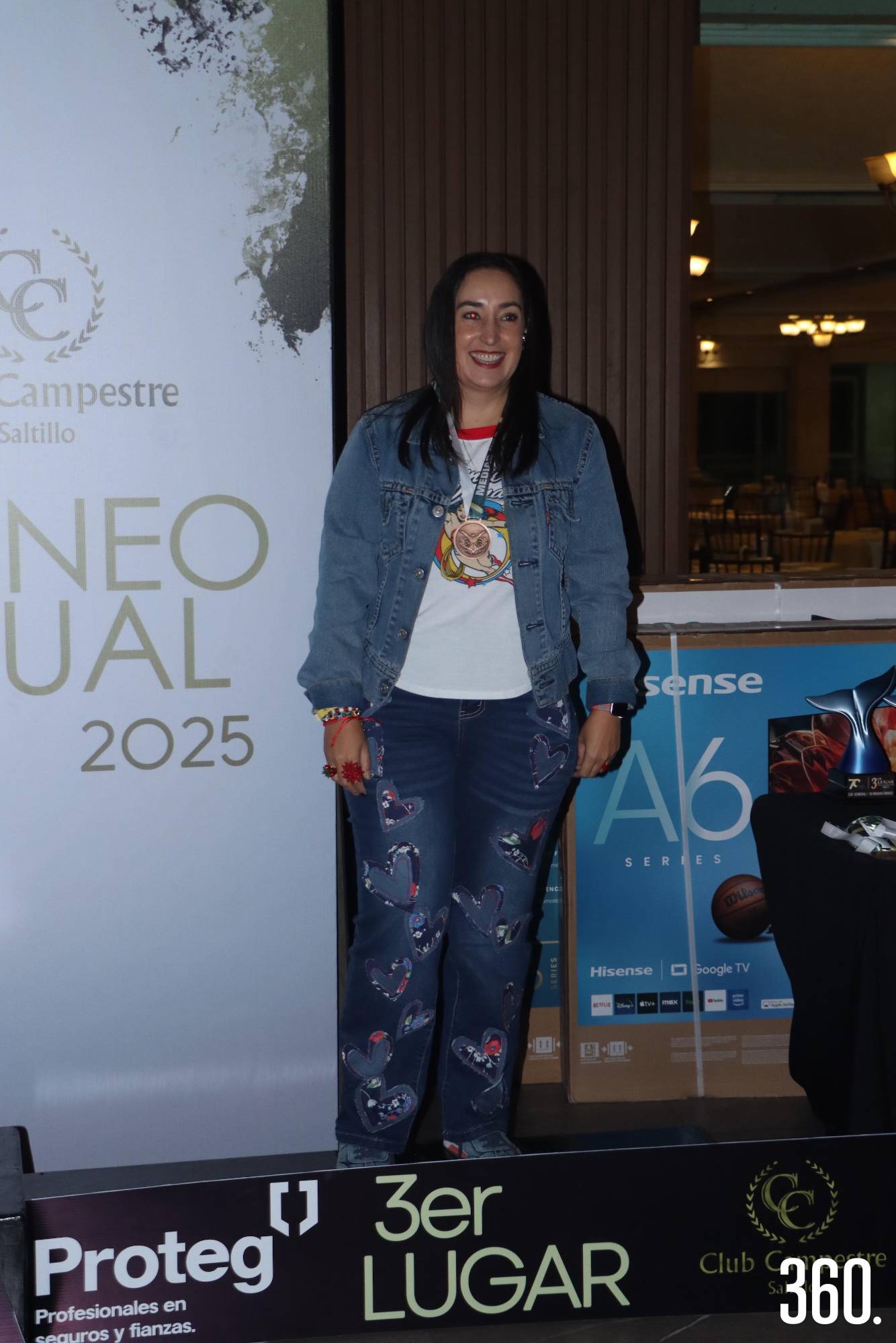 $!Gina Rangel, 3er lugar categoría 45 49 femenil.