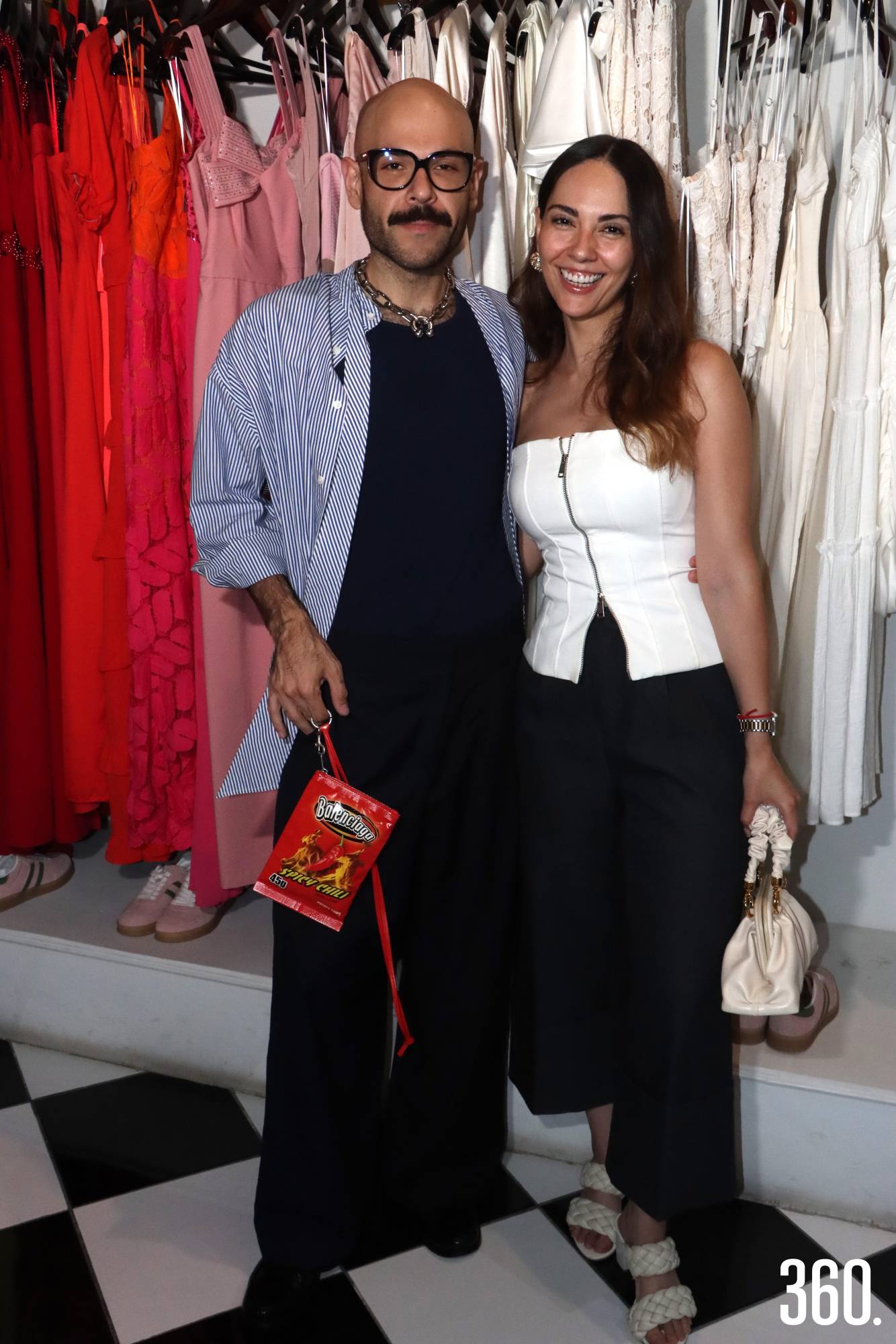 $!Eric Treviño y Marialé Flores.
