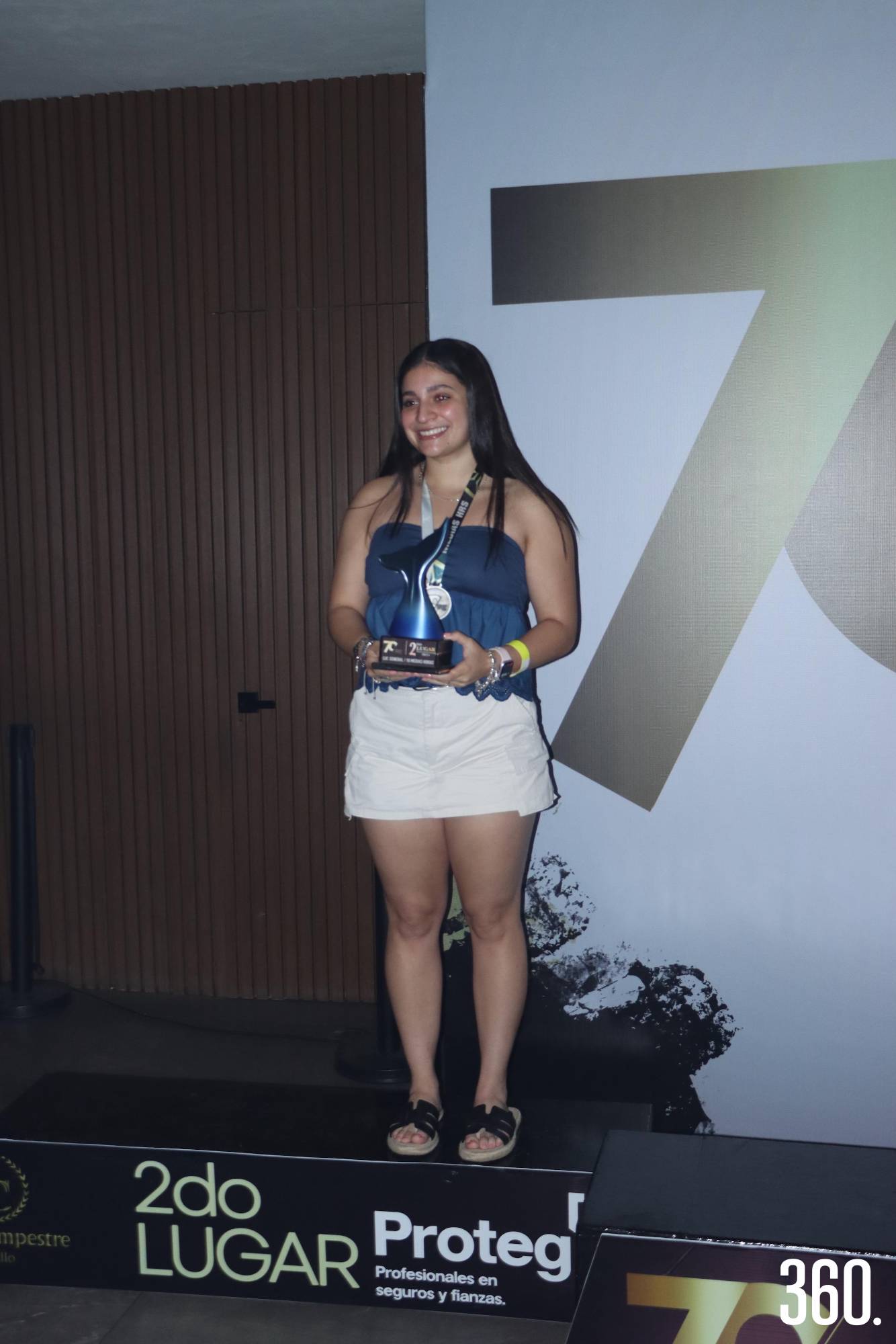 $!Tabatha Mata, 2ndo lugar absoluto femenil.