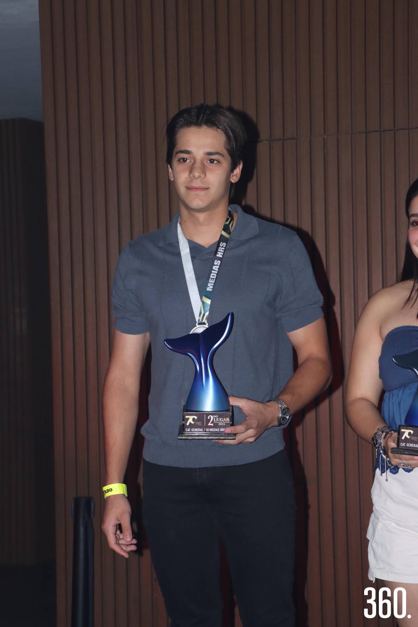 $!Ricardo Ruiz, 2ndo lugar absoluto varonil.