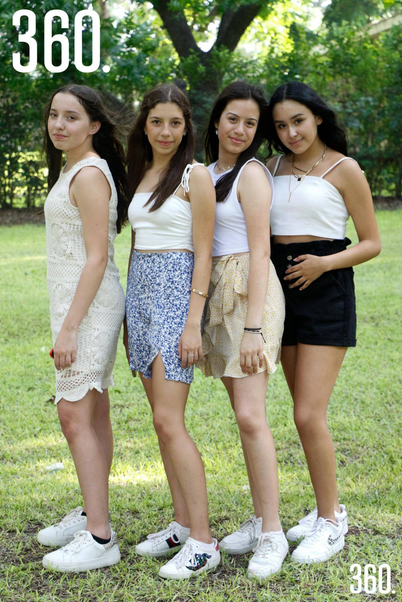 $!María José Chávez, Marifer Verduzco, Pamela Salinas y Abril González.