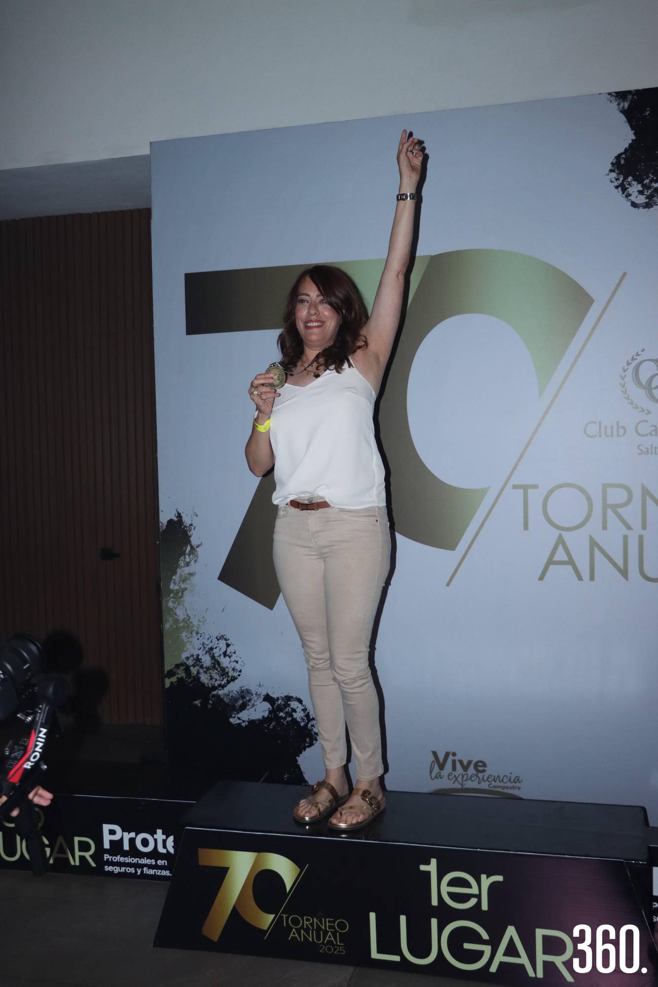 $!Paola Pineda, 1er lugar categoría 45 49 femenil.