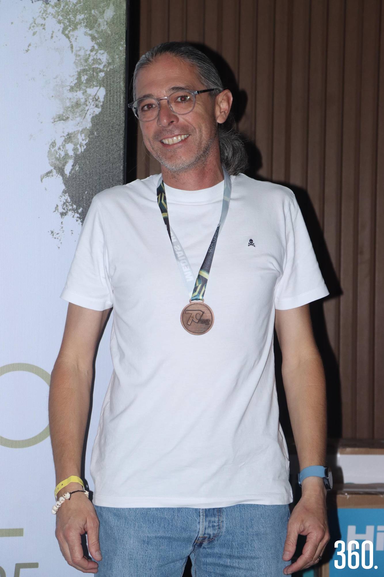 $!Luis González, 3er lugar categoría 45 49 varonil.