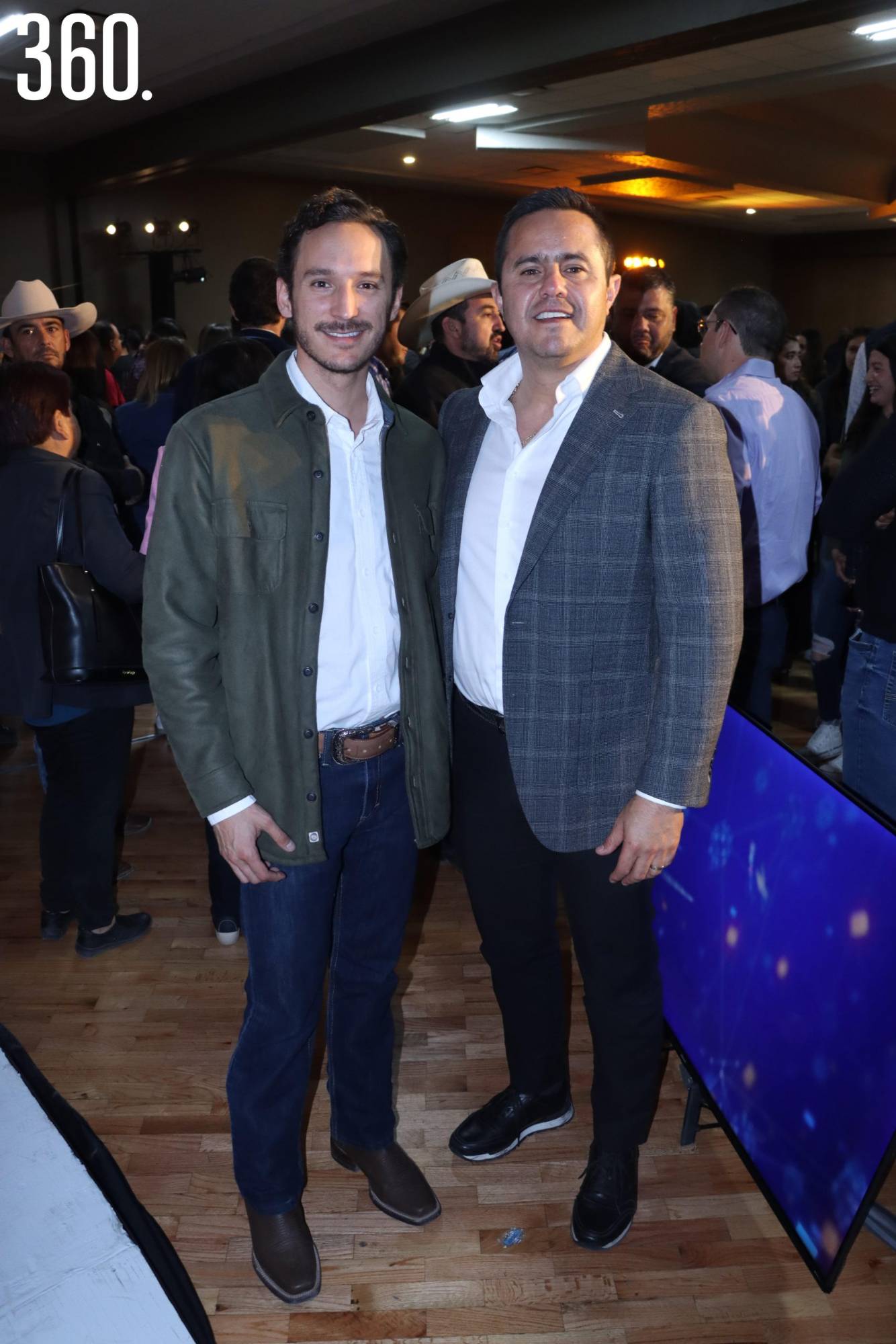 $!Carlos Farías y César Moreno.