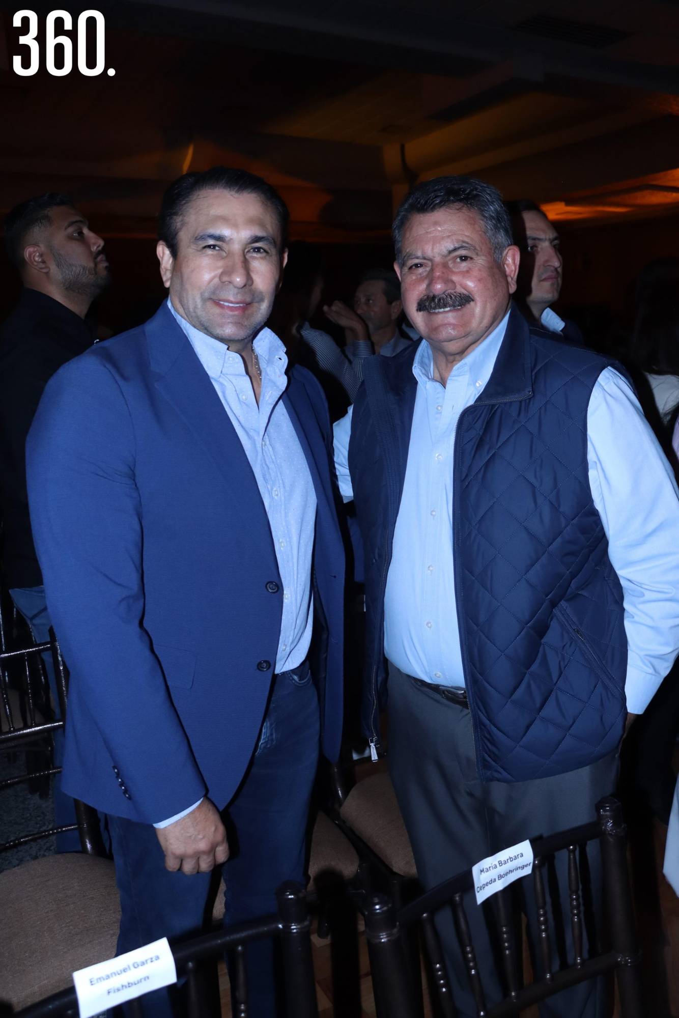 $!Leonardo Jiménez y Alfio Vega.