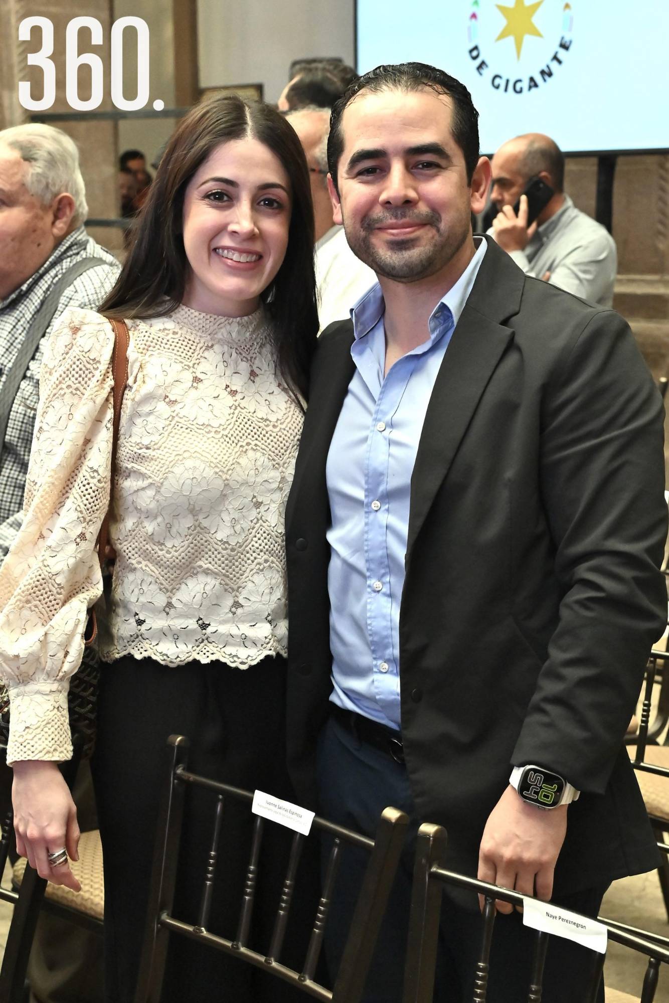 $!Sofía Arizpe y José Luis Estrada.