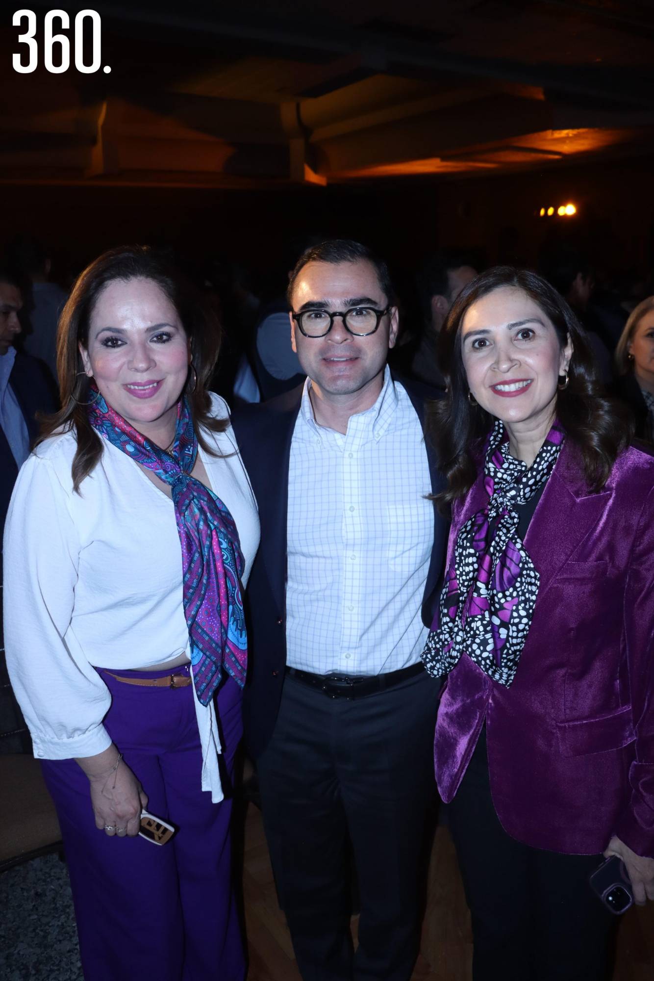 $!Nazira Zogbi, Luis Olivares y Marisol Martínez.