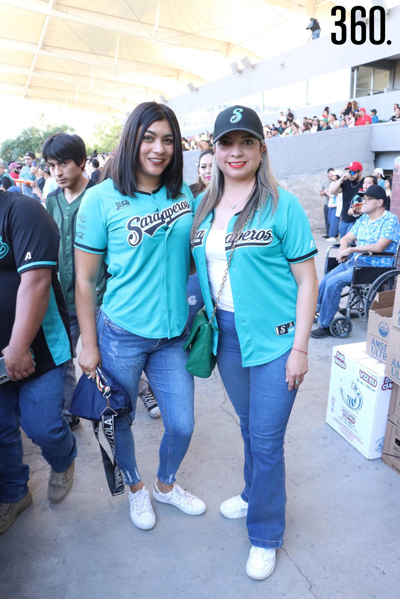 $!Elena Cervantes y Aída Salas.