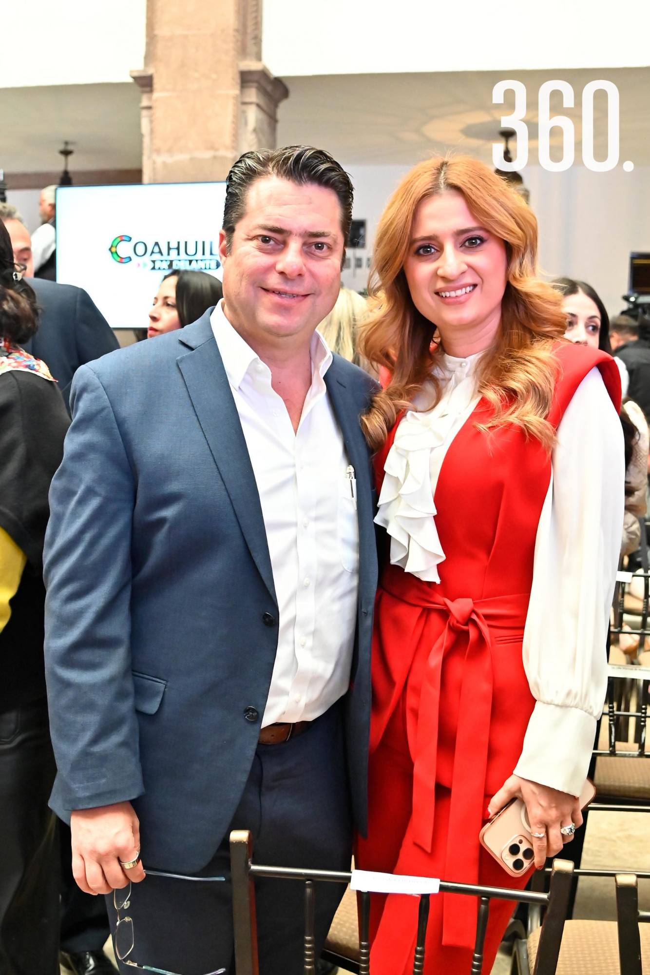 $!Enrique Martínez y Lilia Hiarmes.