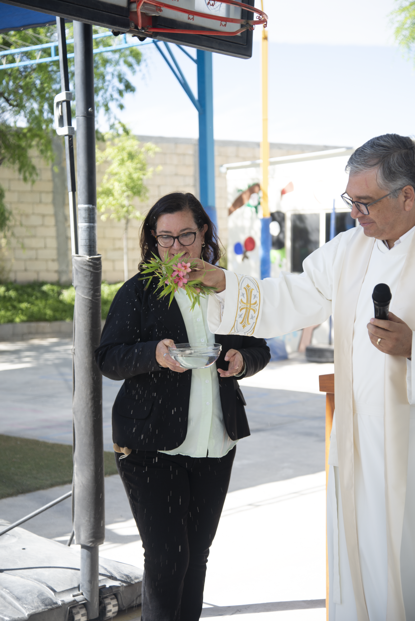 $!COLEGIO LOS PINOS INAUGURA TECHUMBRE