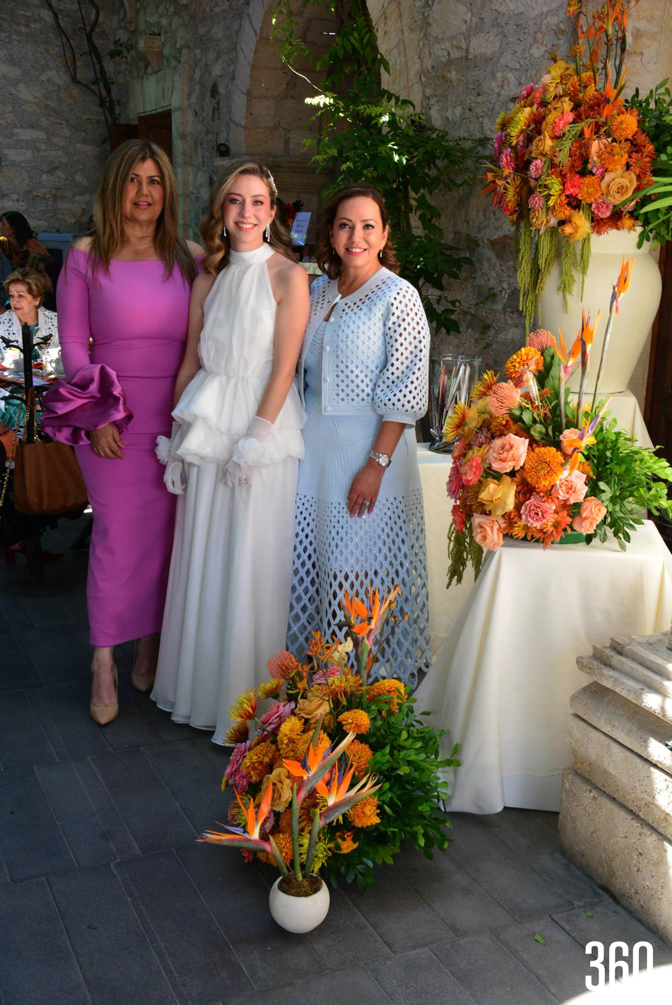 $!Claudia Barraza, Carolina Covarrubias y Abigail Larios.
