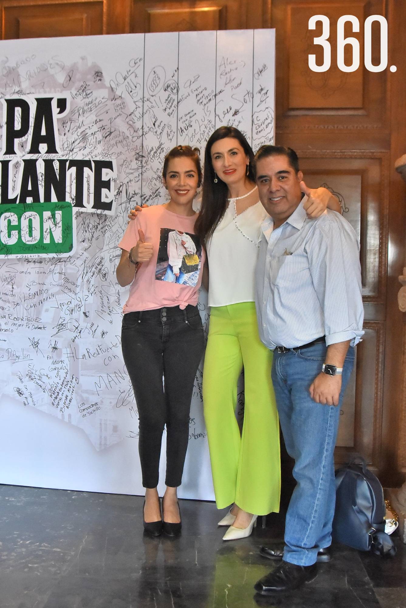 $!Elsa Daniela Ortiz, Vanessa Tonone y Javier Sosa.