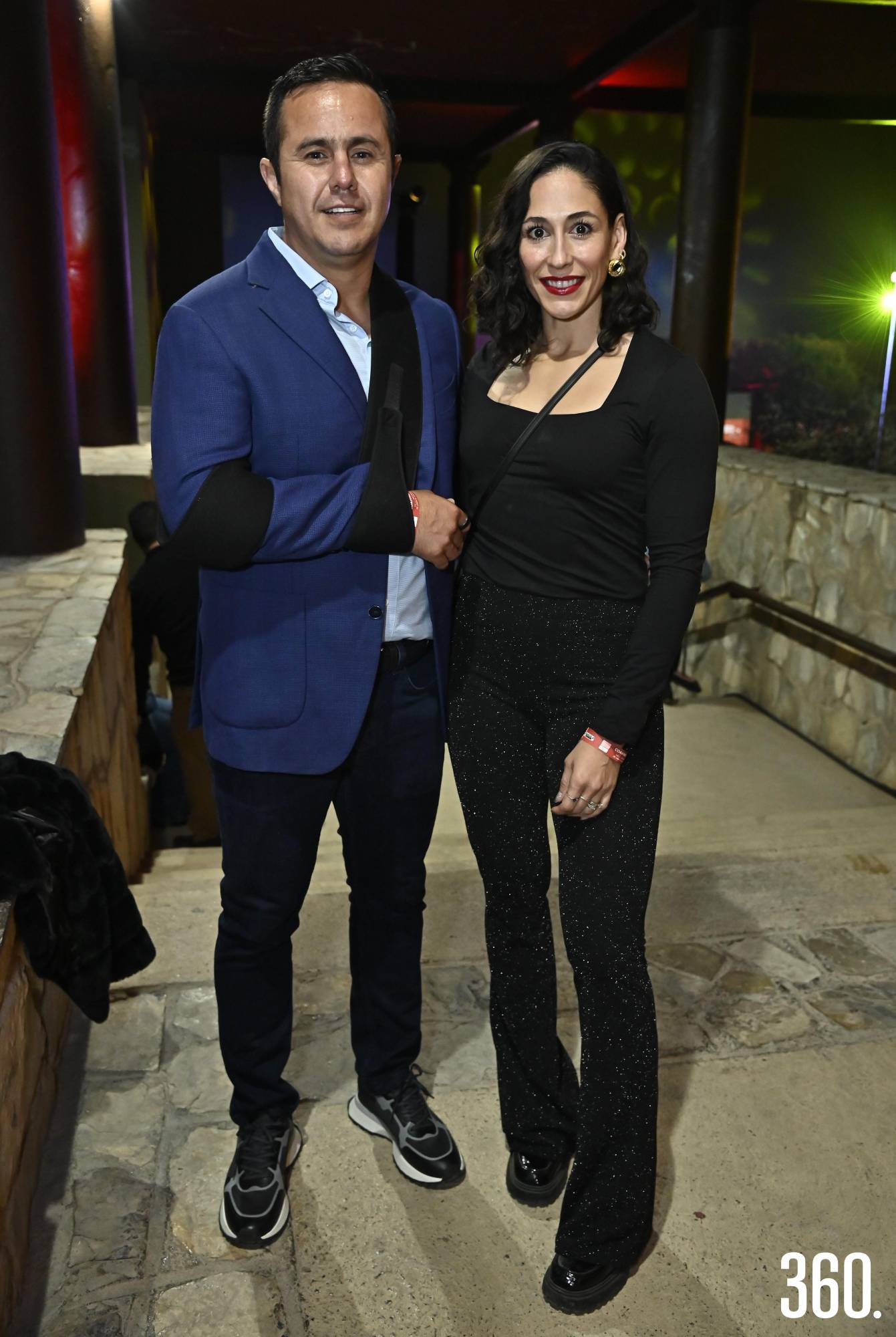 $!César Moreno y Ana Osorio.