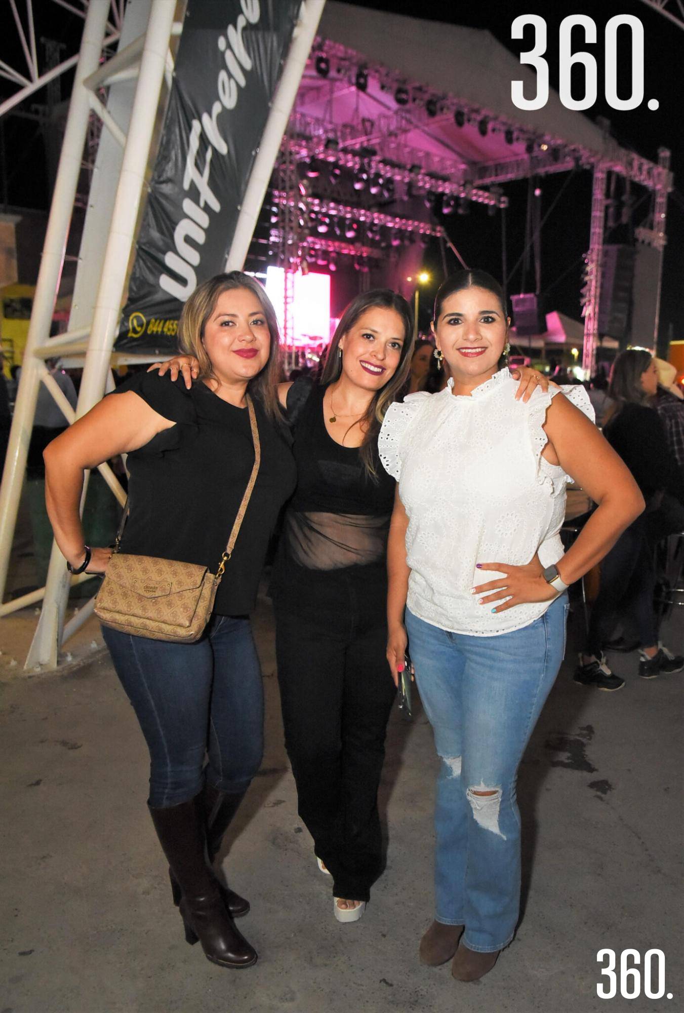 $!Perla Loaiza, Mariana de la Peña y Gaby López.
