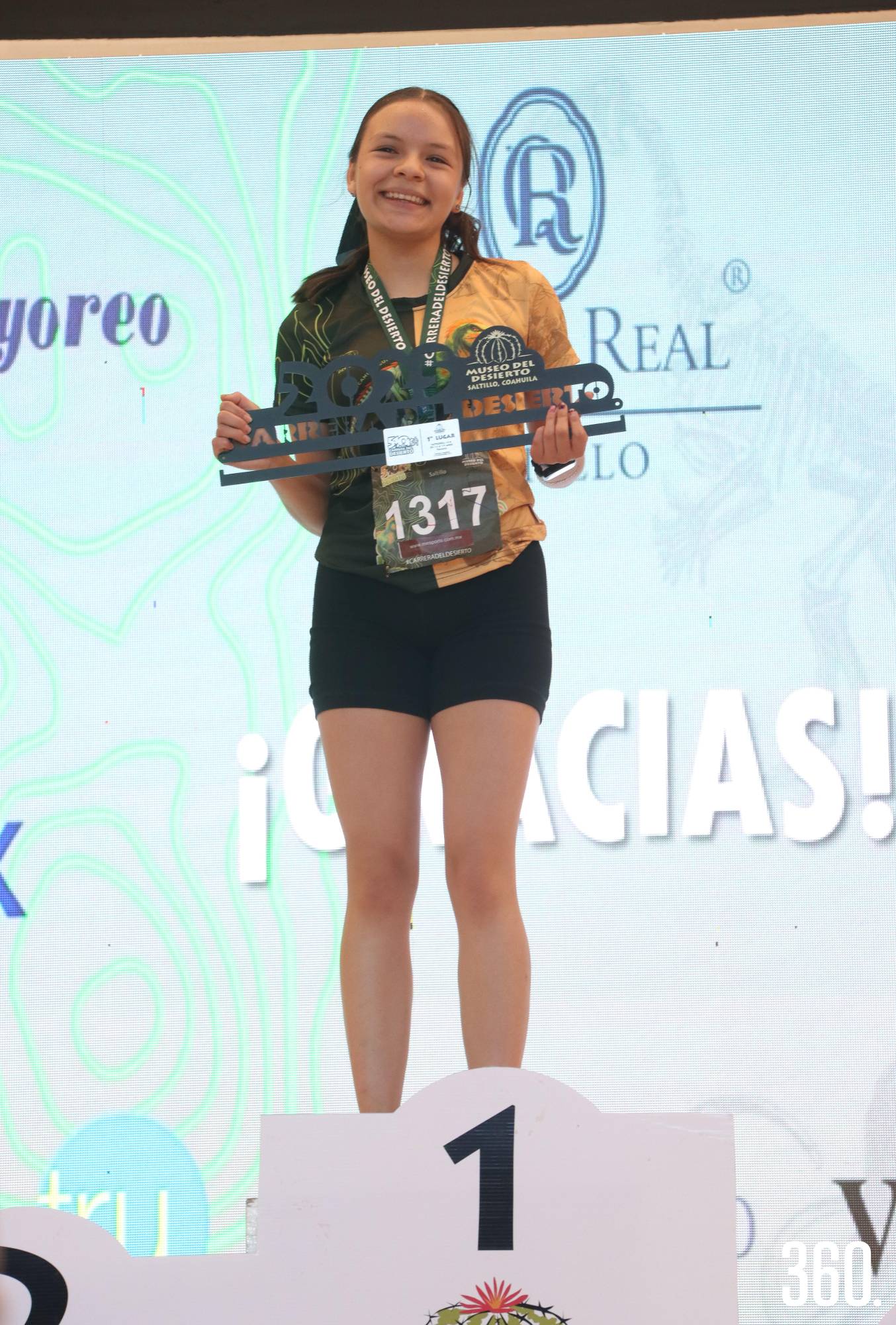 $!María Estrada, 1er lugar Femenil 13 a 19.