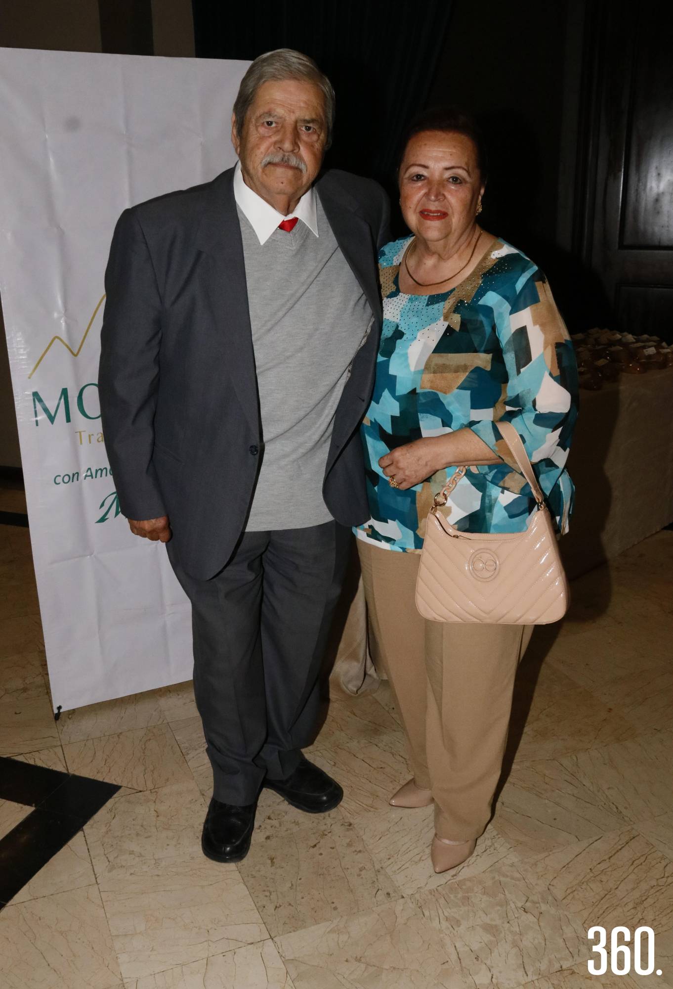 $!Roberto Peredo y María Elena Lozano.