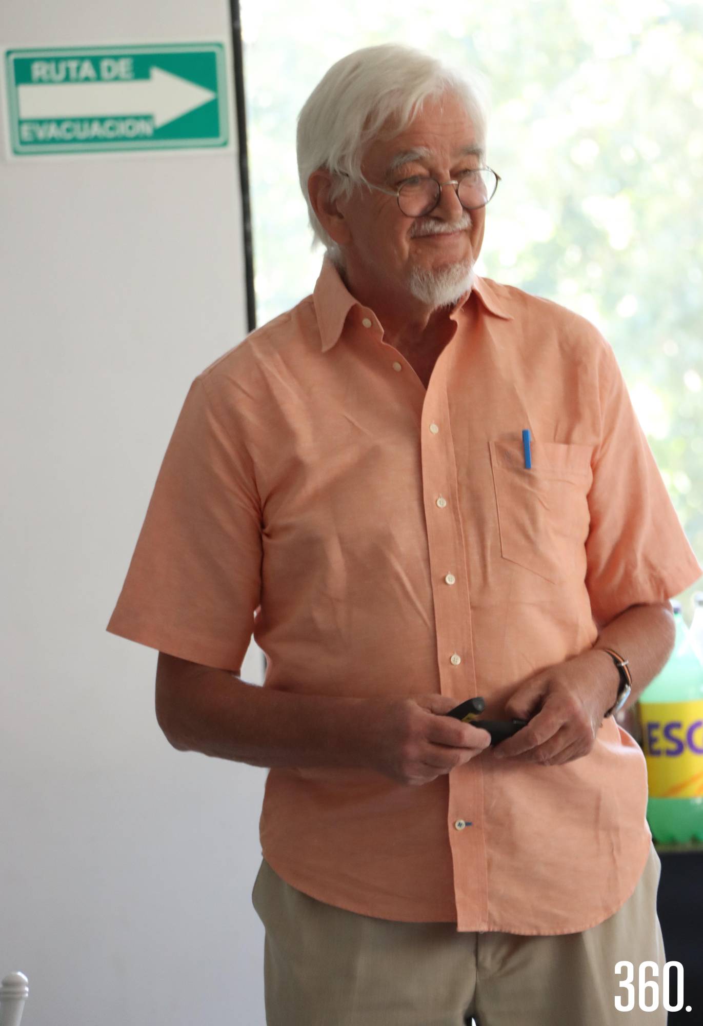 $!Stefan Cramer, geólogo alemán.