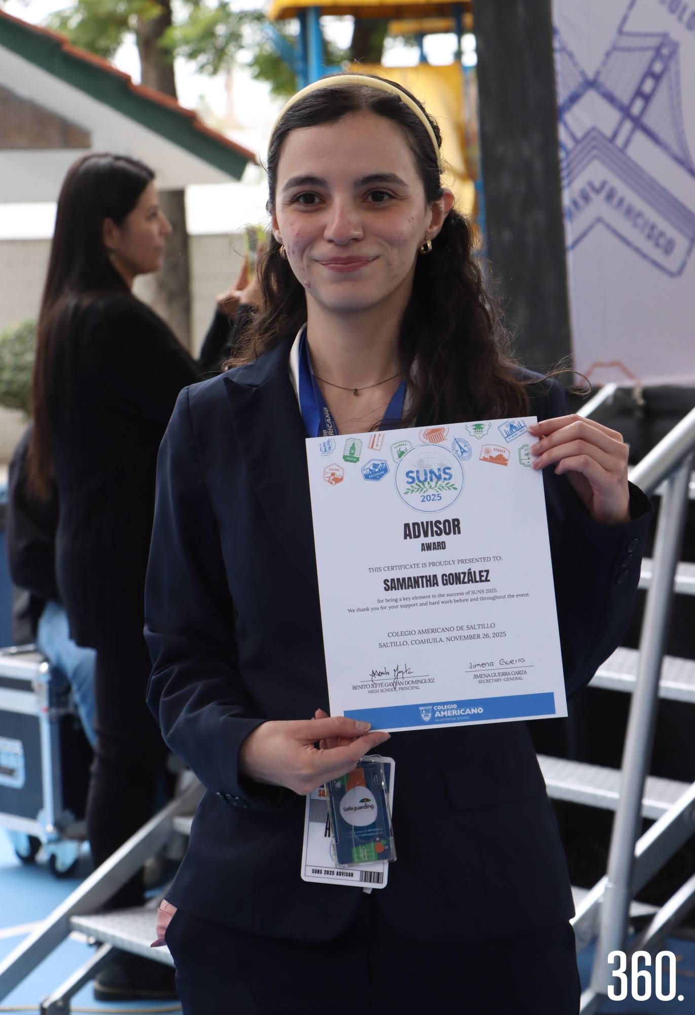 $!Samantha González, Advisor Award.