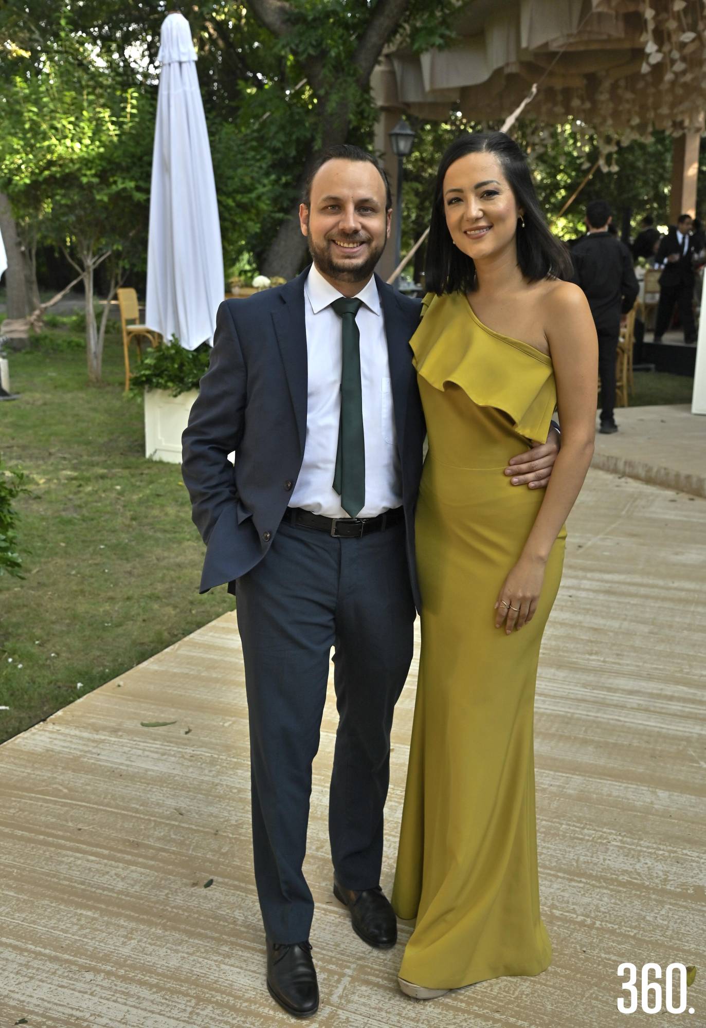 $!Pascual Treviño y Natalia Fantini.