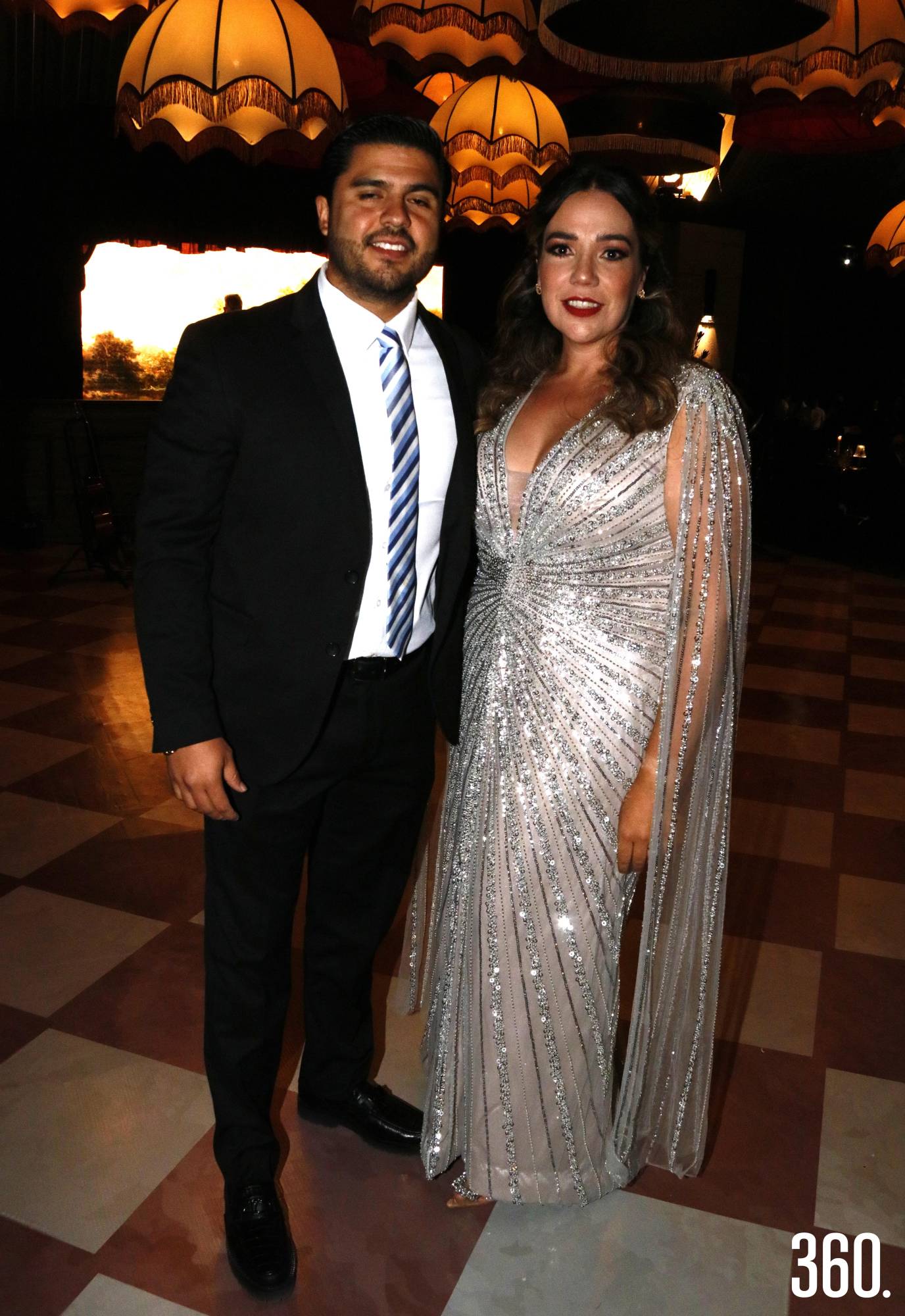 $!Miguel Fuentes y María José Oyervides.