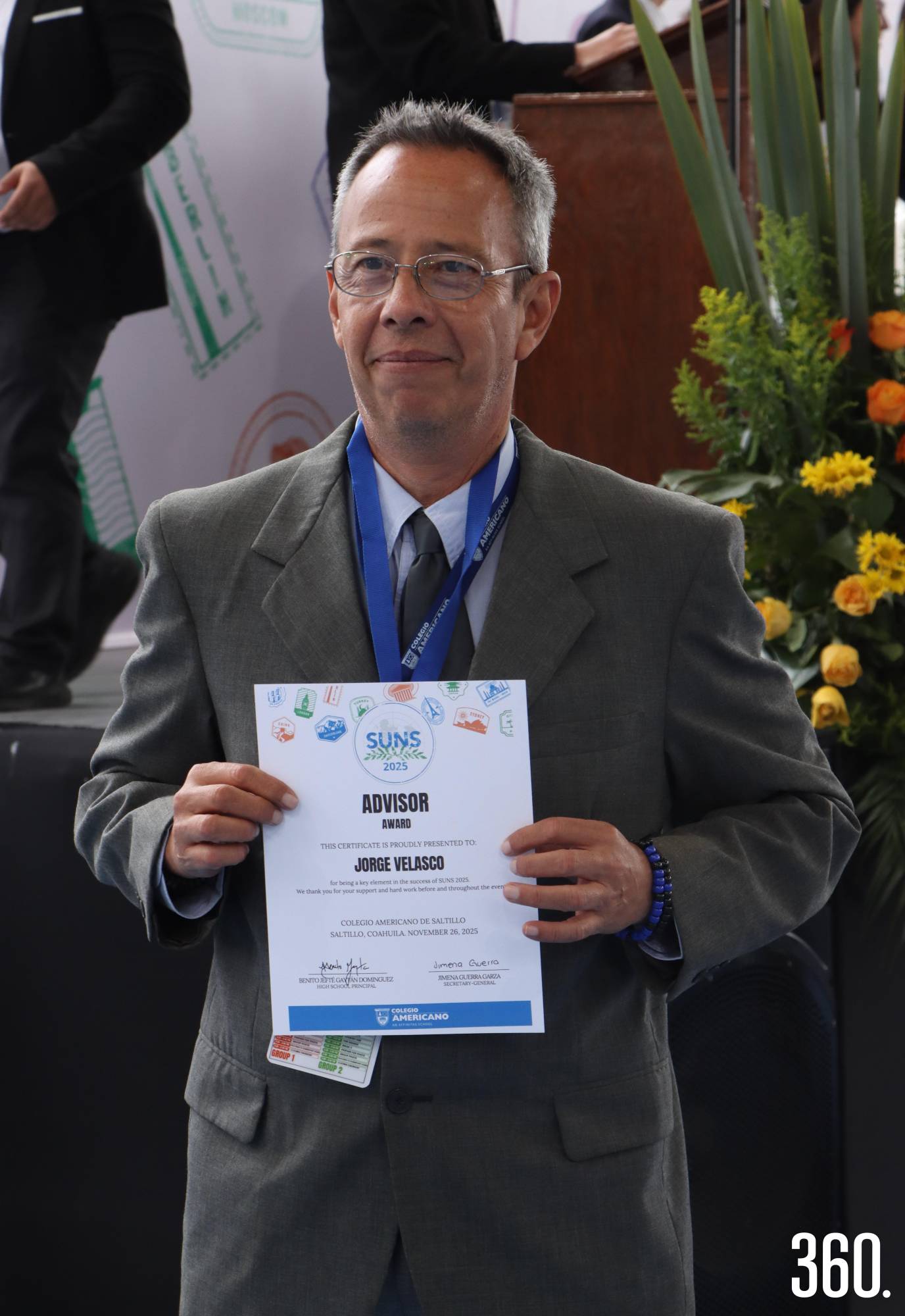 $!Jorge Velasco, Advisor Award.