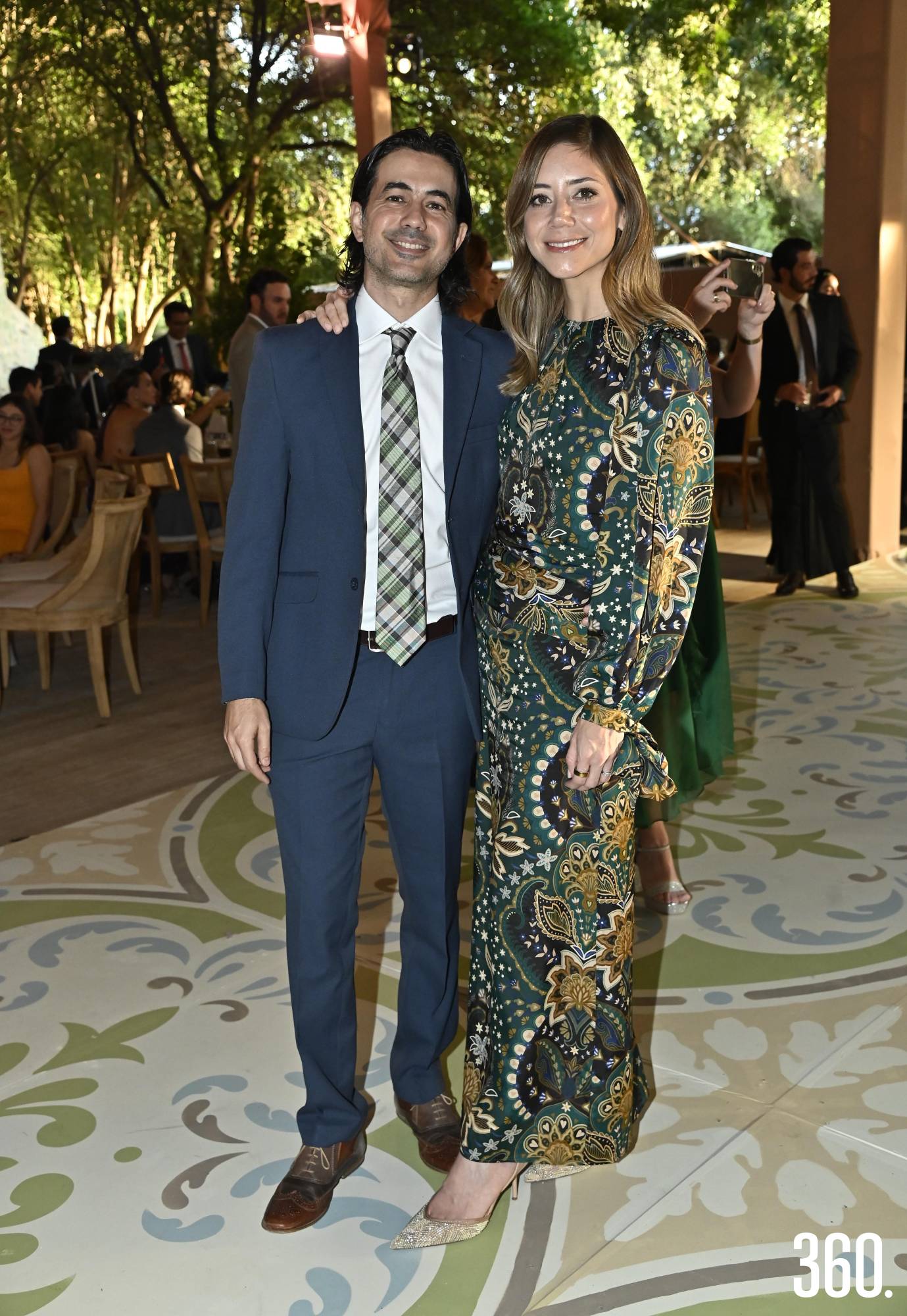 $!Miguel del Bosque y Cristina Guzmán.