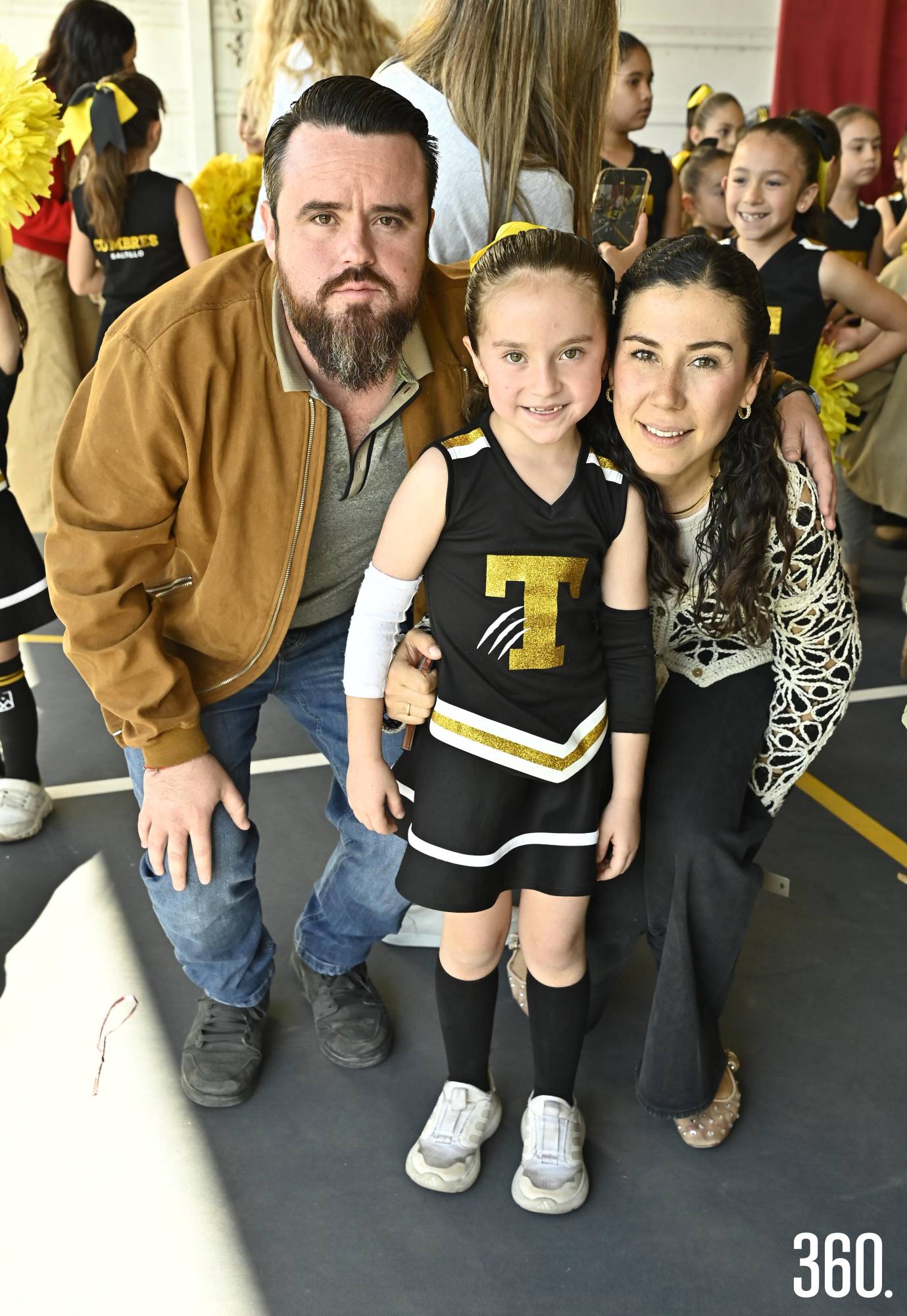 $!Daniel y Carolina Lezama y Marzella de las Fuentes.