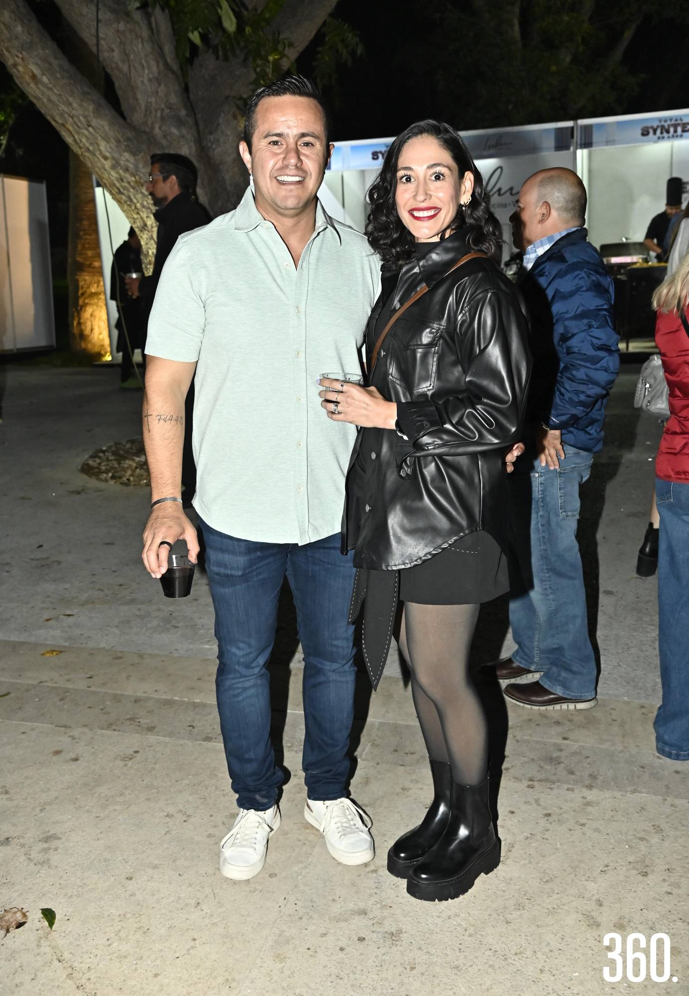 $!César Moreno y Ana Osorio.