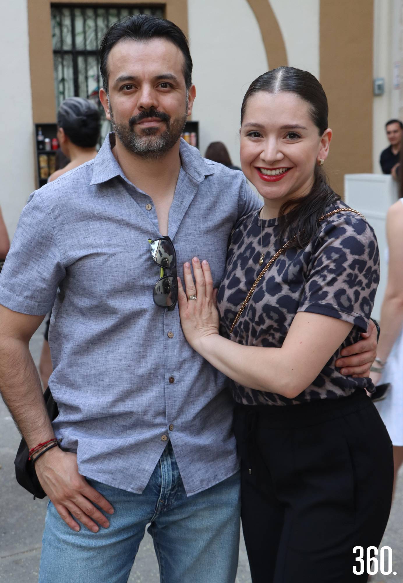 $!Fernando Linares y Sarahí Mendoza.