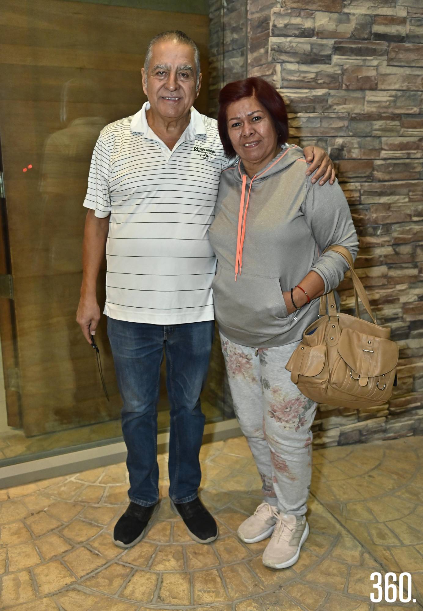 $!José Alarcón y Bertha Alicia Olivo.