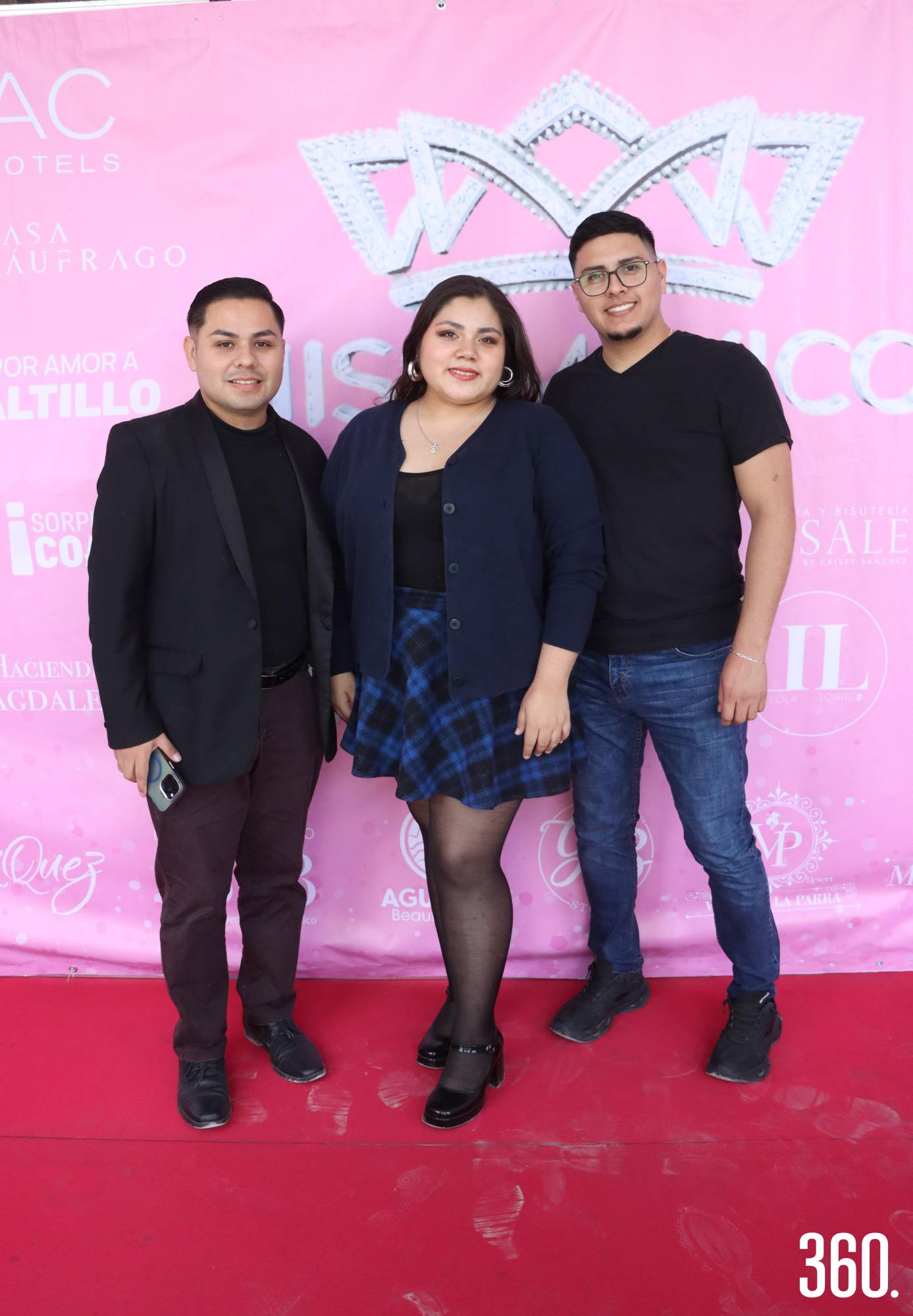 $!Orlando Salas, Michelle Mares y Emilio Medina.