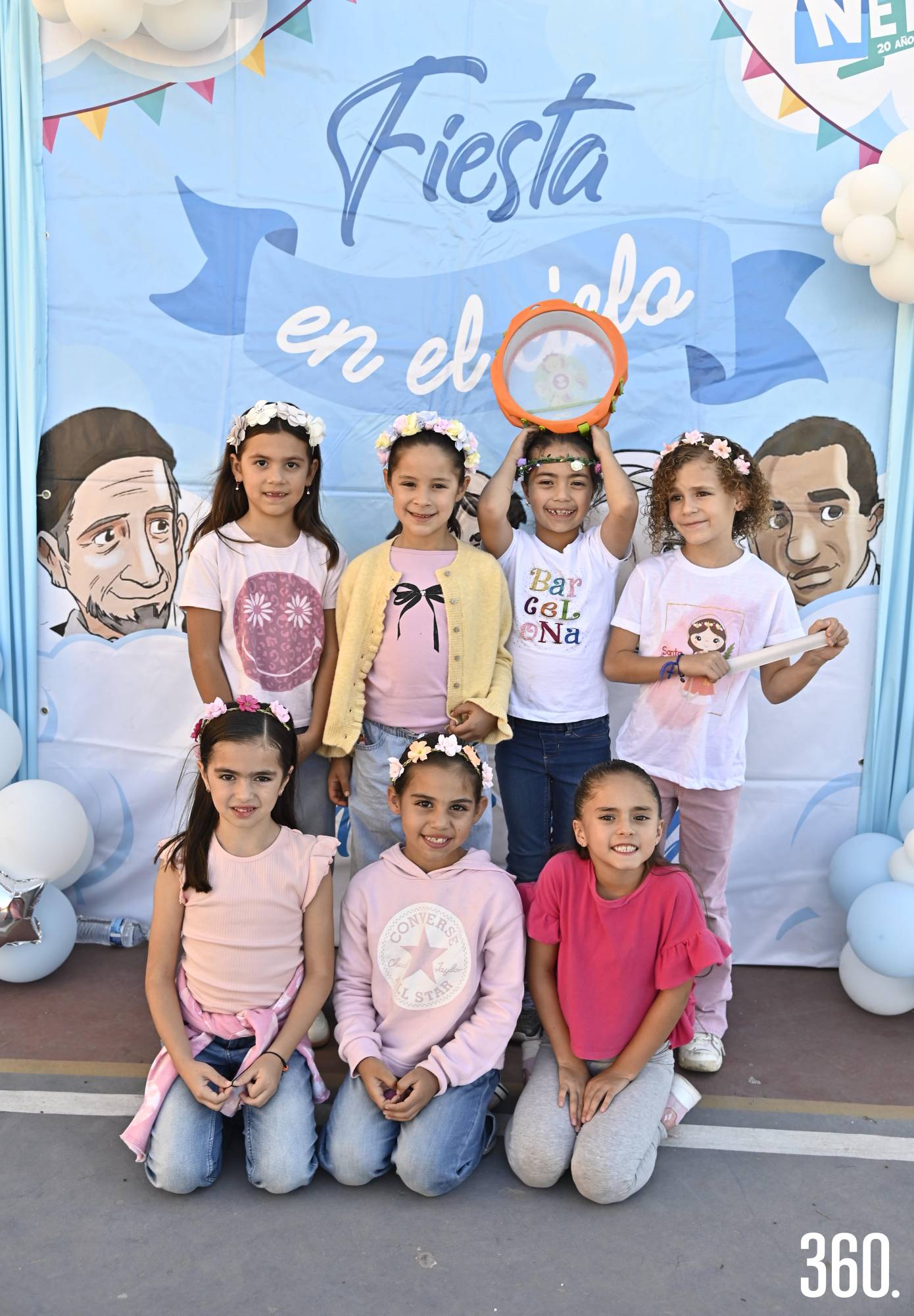 $!Elena Treviño, Luciana García, Marifer Guajardo, Lucía Valdés, Emilia Loera, Romina Galán y Julia González.