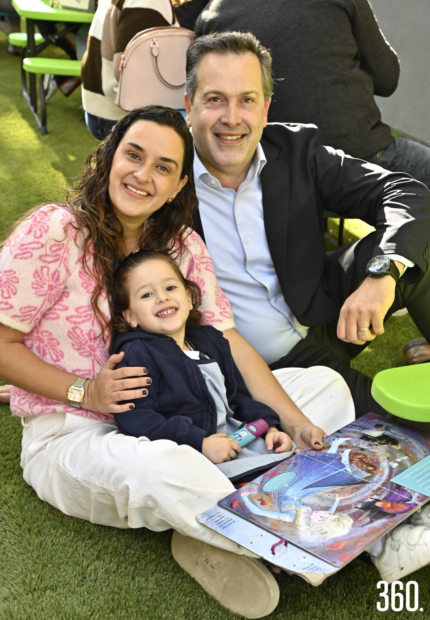 $!Ana Lucía, Armando y Luciana.