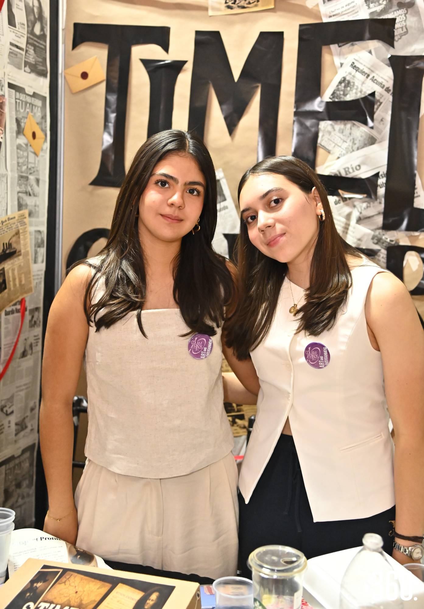 $!Ana Victoria Silva y Tamara de la Cruz.
