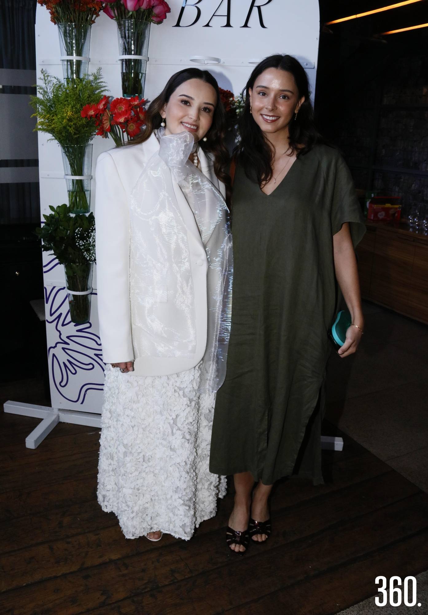 $!La festejada acompañada por Luisa Fernanda Guerra.