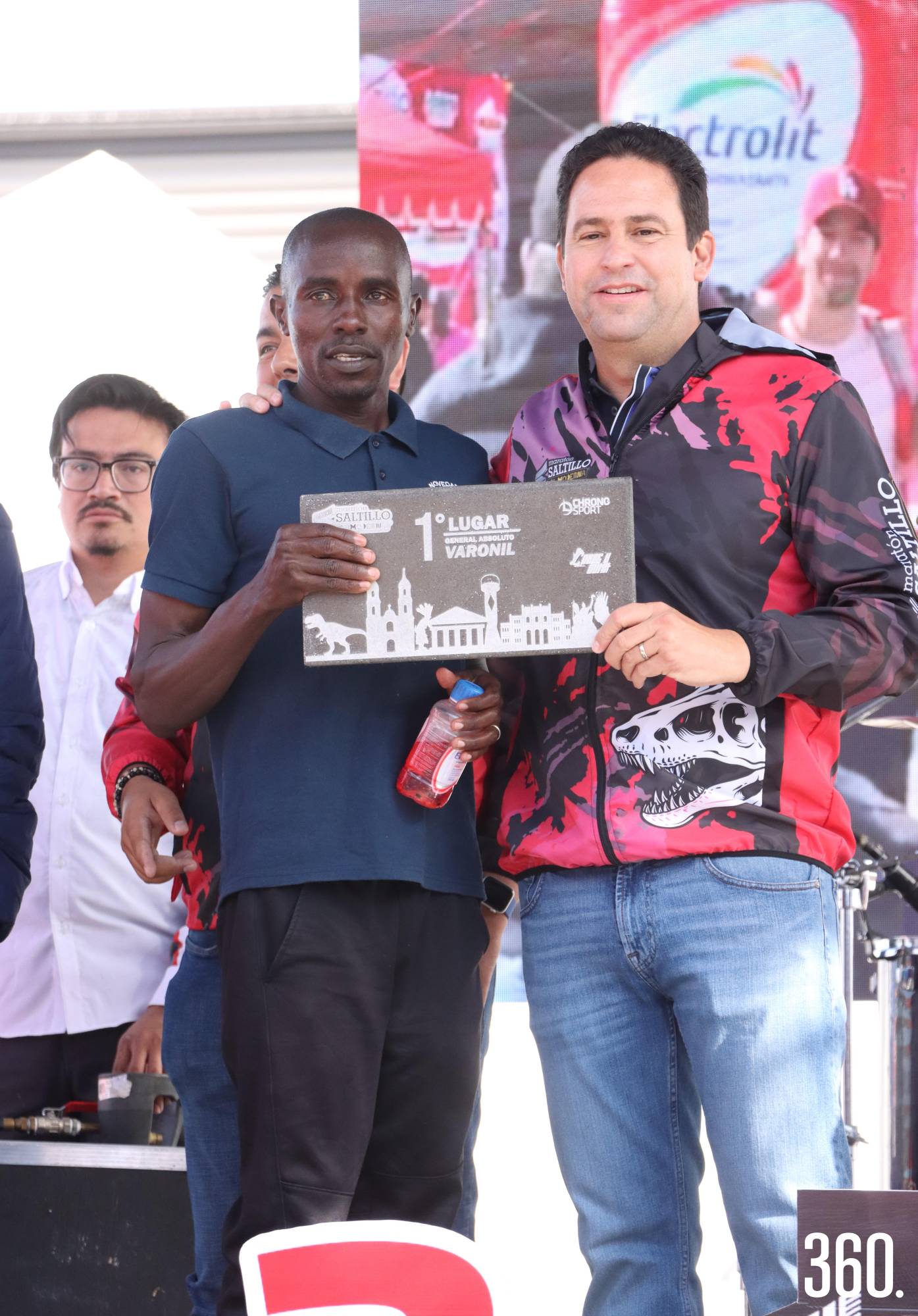 $!Alfred Kipserem Cherop, 1er lugar absoluto.