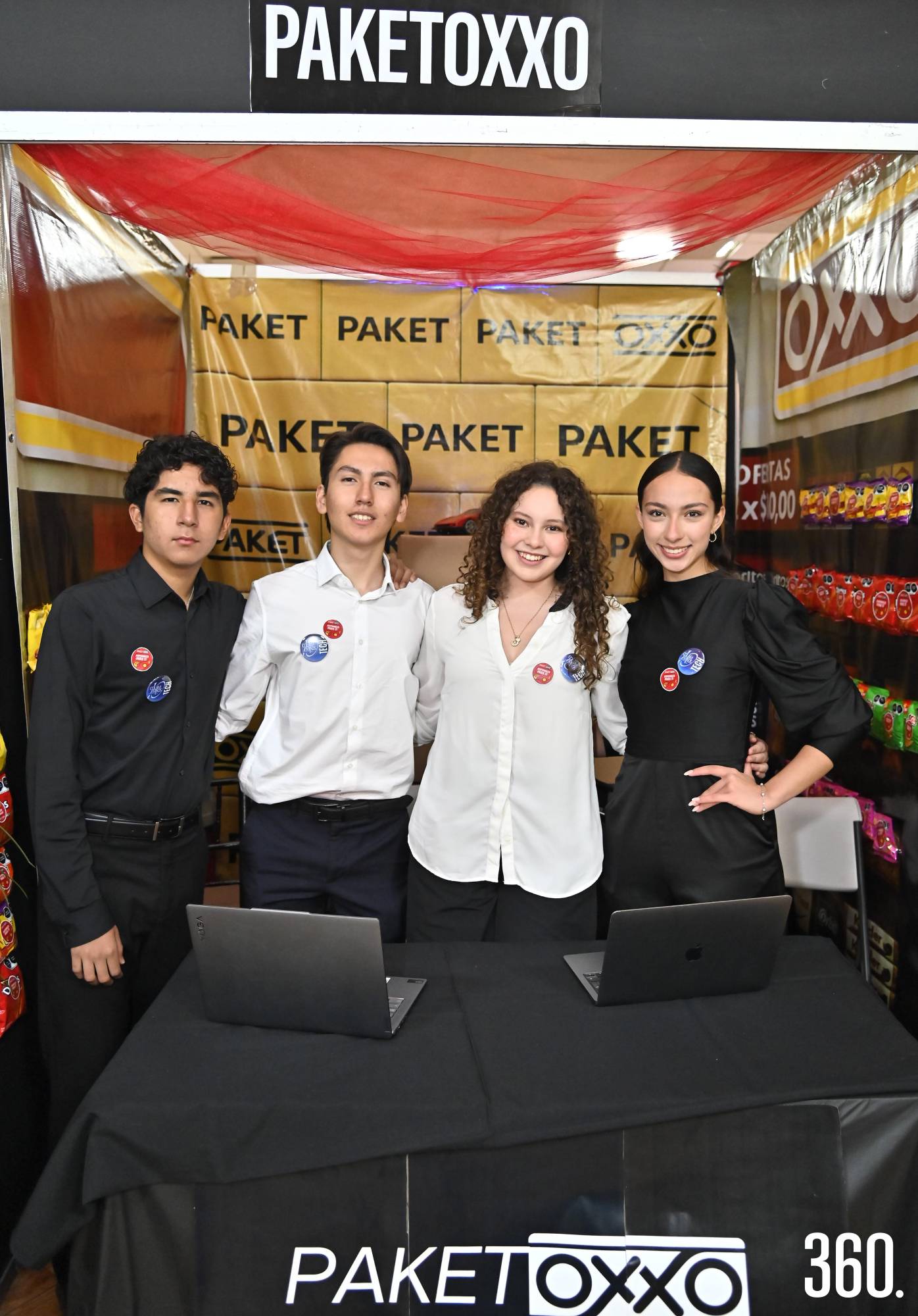 $!Juan Manuel Sánchez, Matías López, Ximena Meza y Bárbara Quiroga.