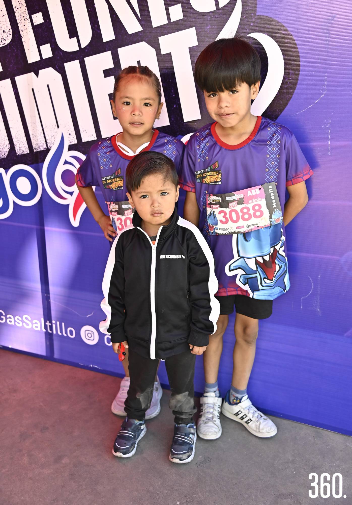 $!Lucía, Mauro y Lucas Flores.