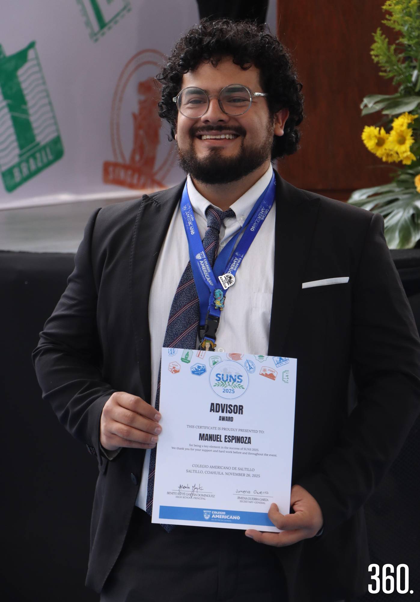 $!Manuel Espinoza, Advisor Award.