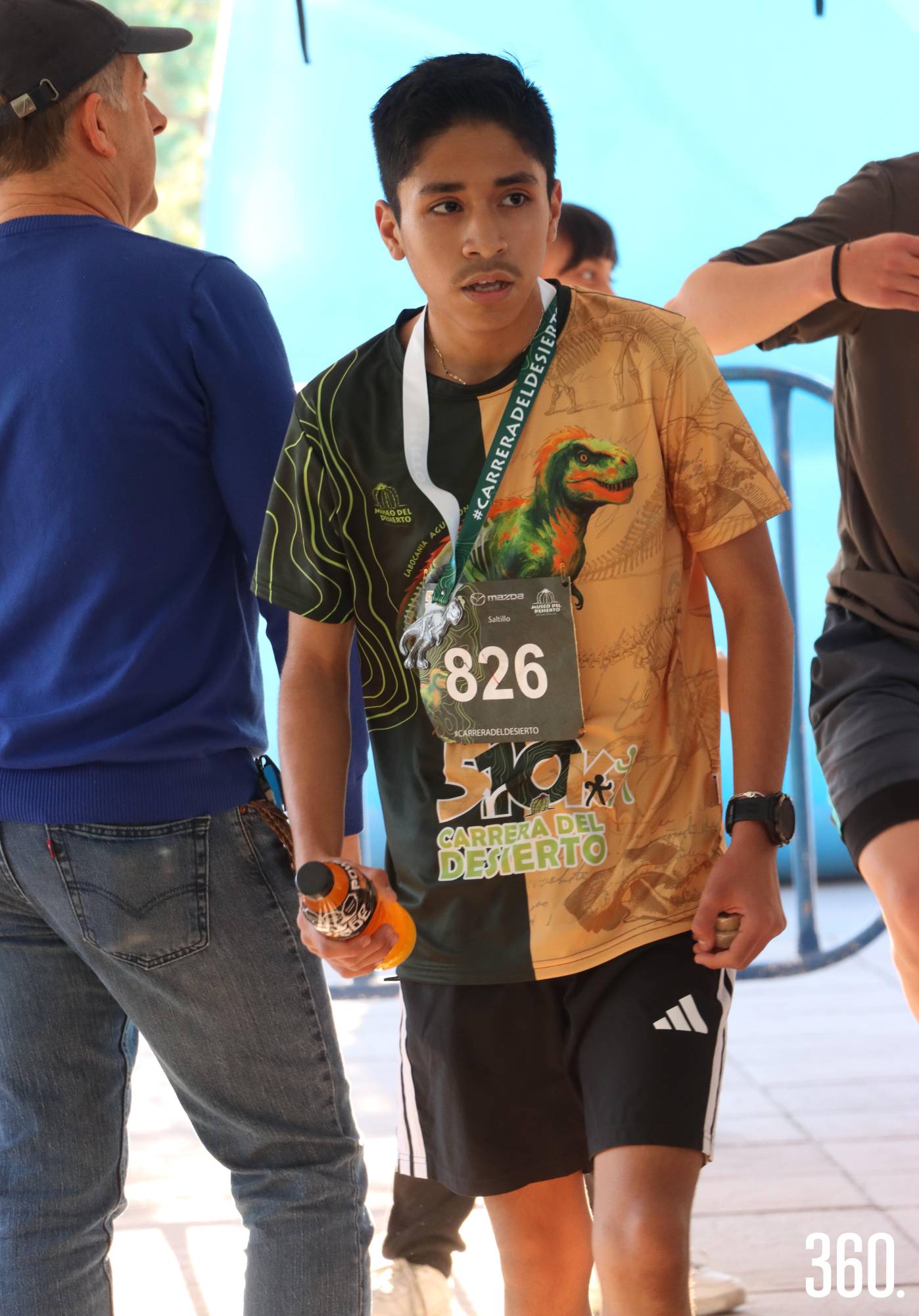 $!Pedro Martínez, 3er lugar 5k.