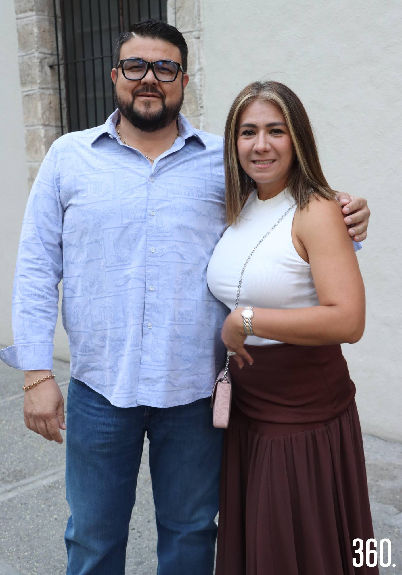$!Omar Juangorena y Ana Castillo.