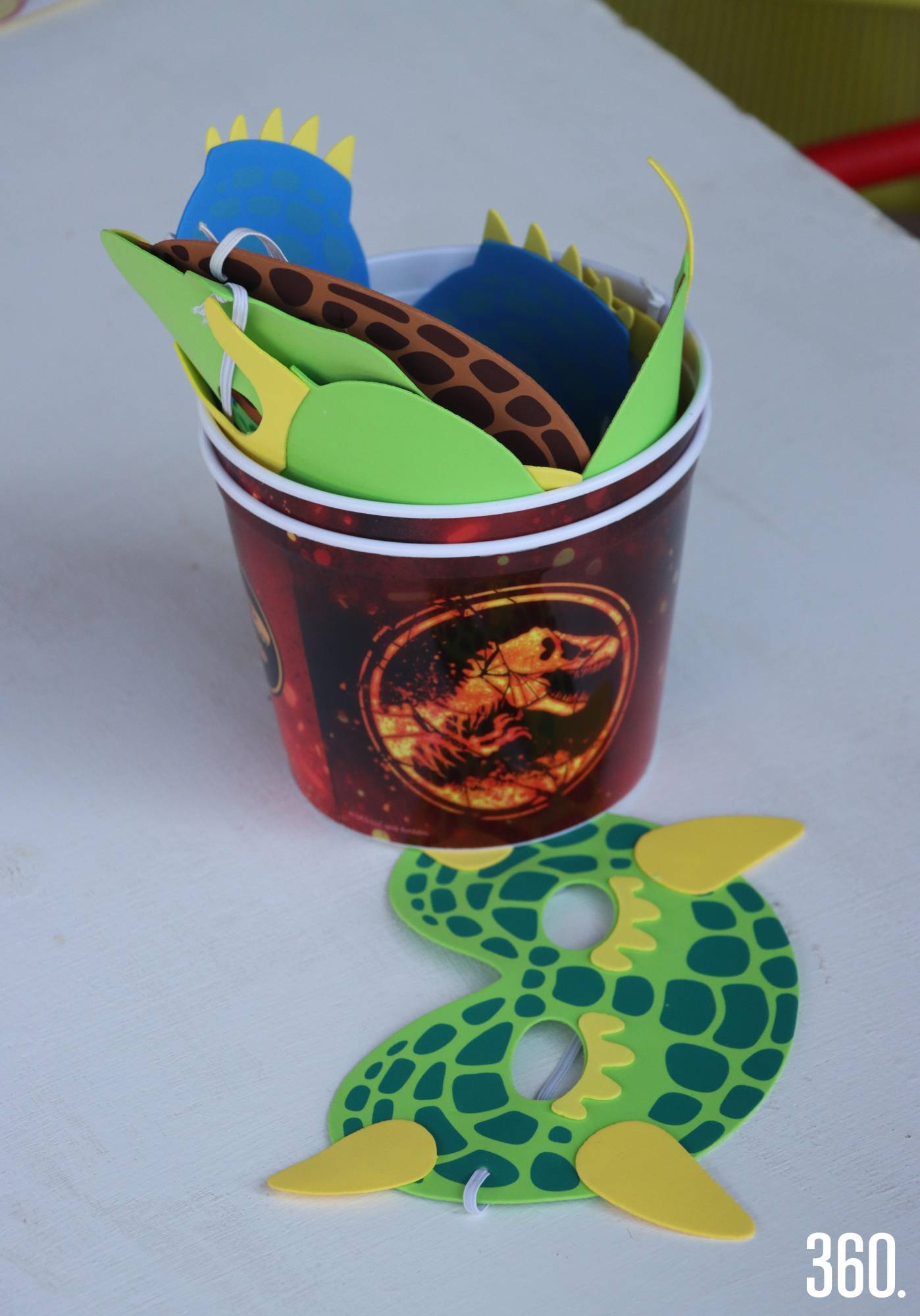 $!Una fiesta prehistórica donde los dinosaurios fueron los grandes protagonistas del día.
