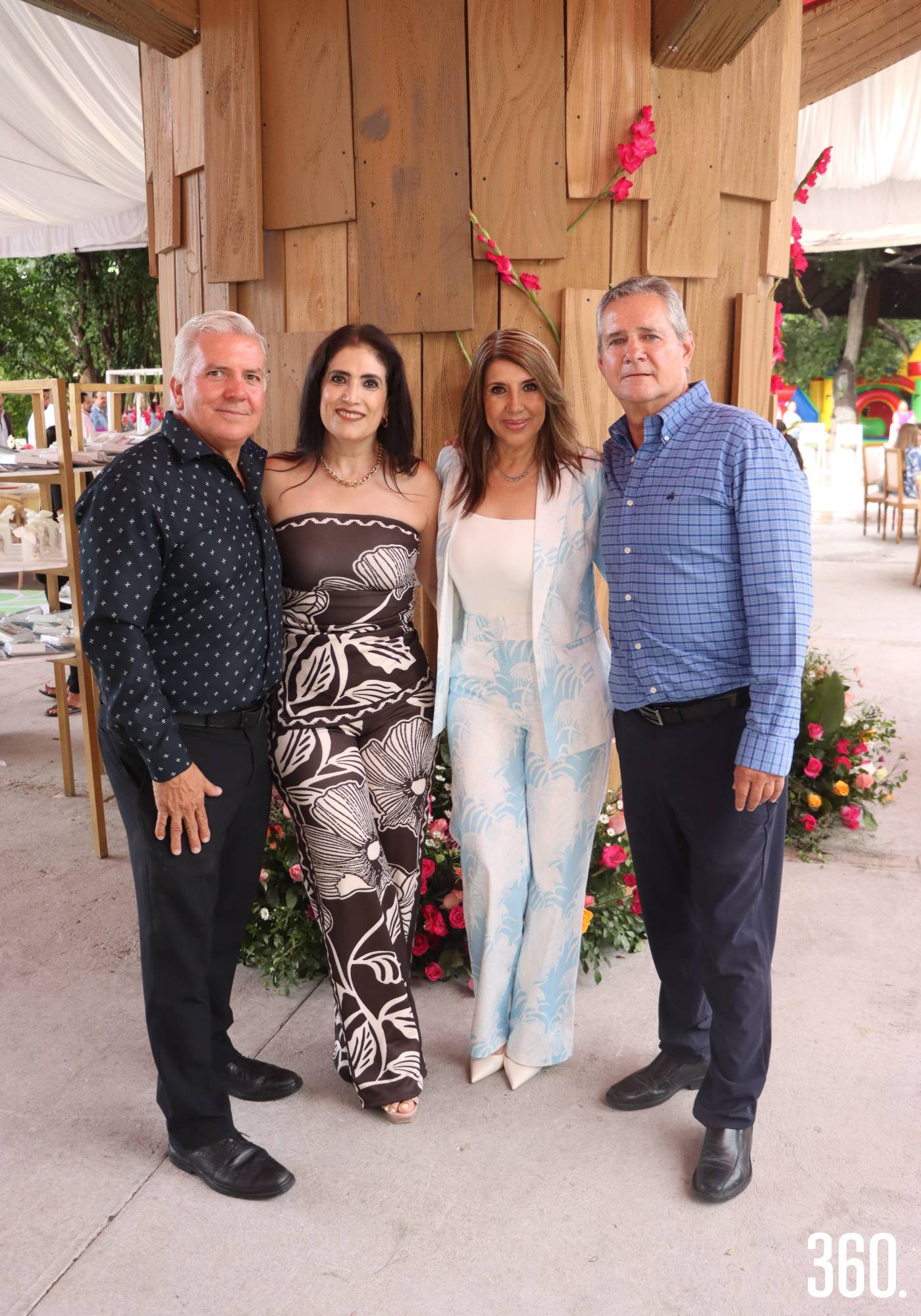 $!Guillermo Quintero, Cristina Valdés, Griselda Valdés y Ernesto Saucedo.