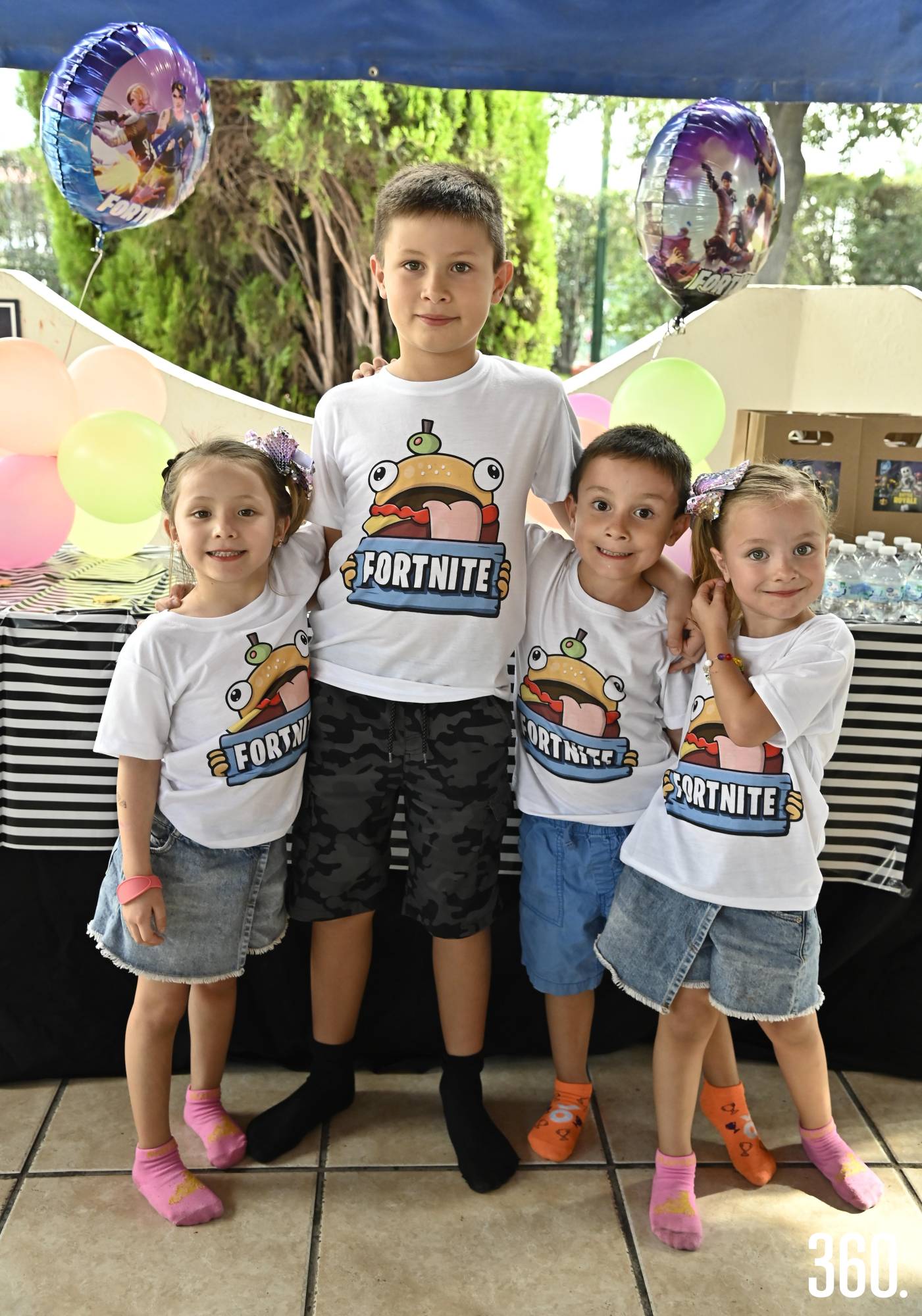 $!Pedro con sus hermanos: María Fernanda, Daniel y Ana Sofía Espino Almaguer.