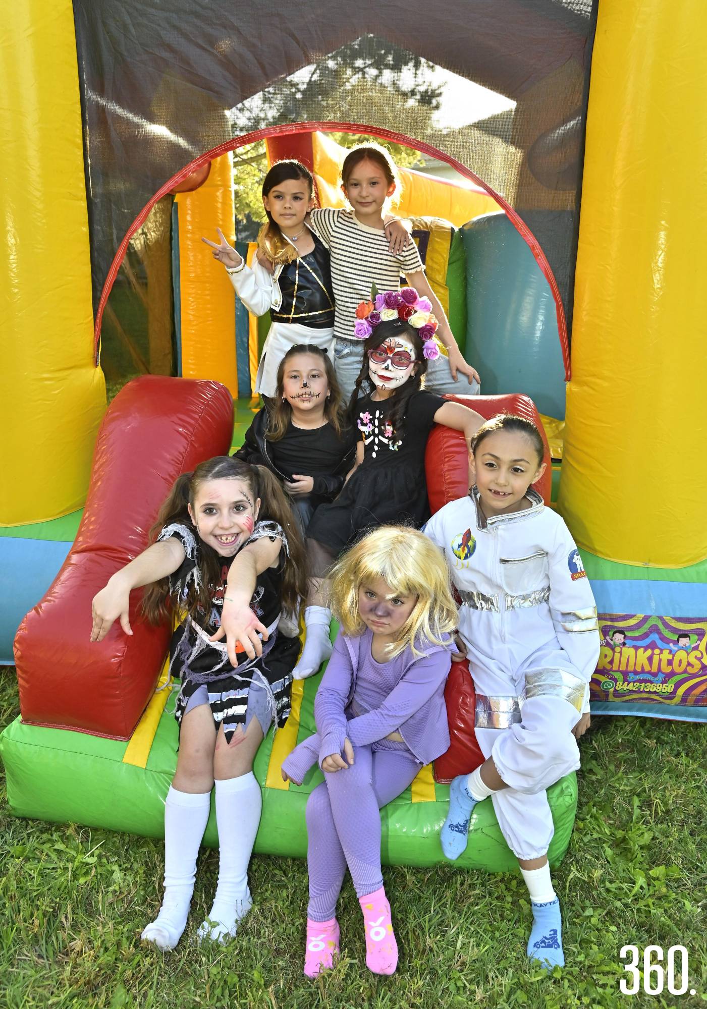 $!Emmy Arizpe, Dorley Dávila, Cata Barraza, Ely Garza, María José Coss, Aria Moreno y Ana Gallegos.