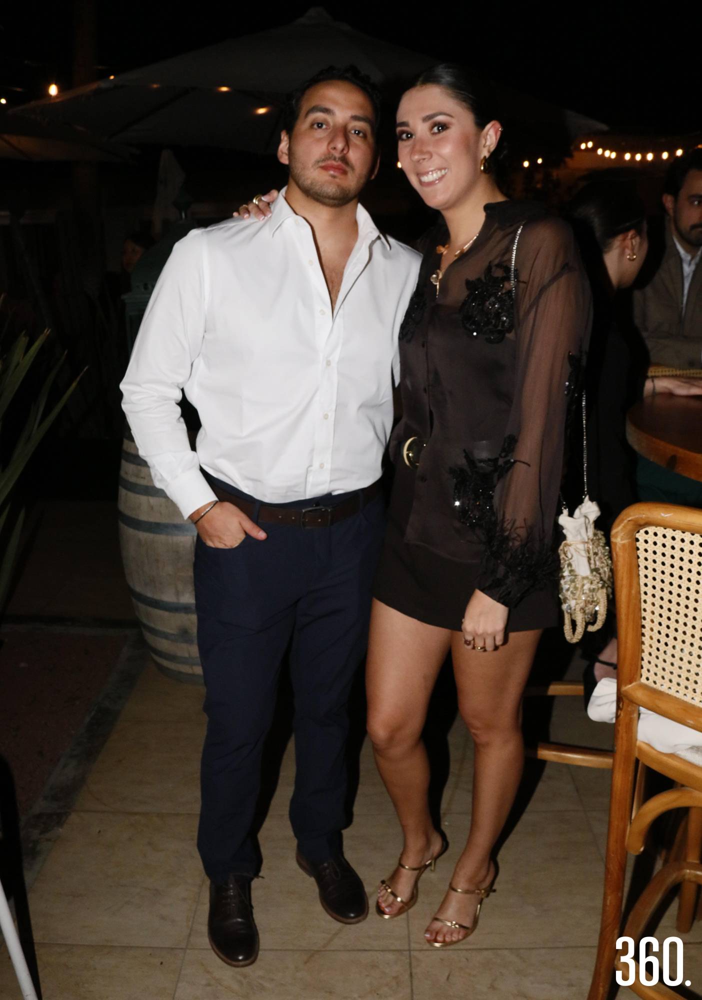 $!Víctor Flores y Ana Paula González.