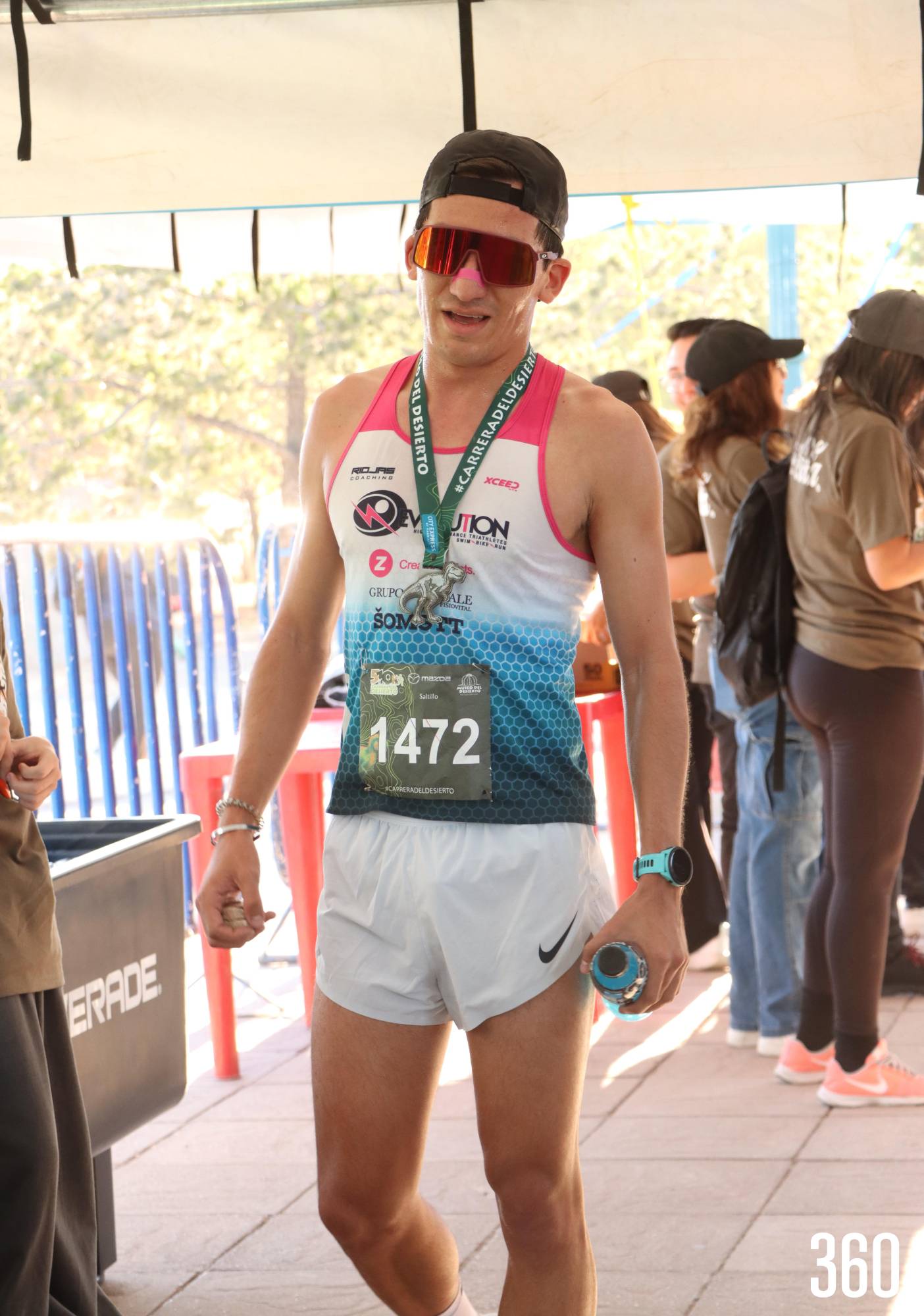 $!Rodrigo García, 1er lugar 5k.